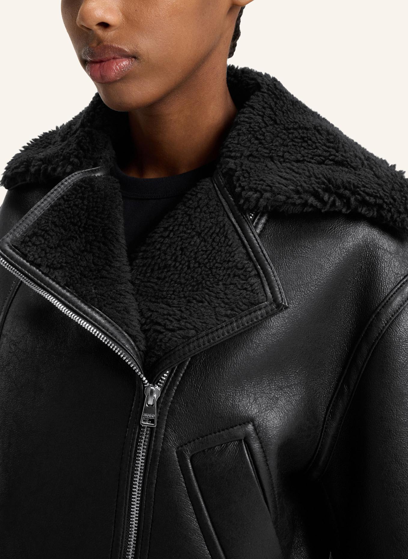 HUGO Blazer ANISSE-1 Oversize Fit: SCHWARZ