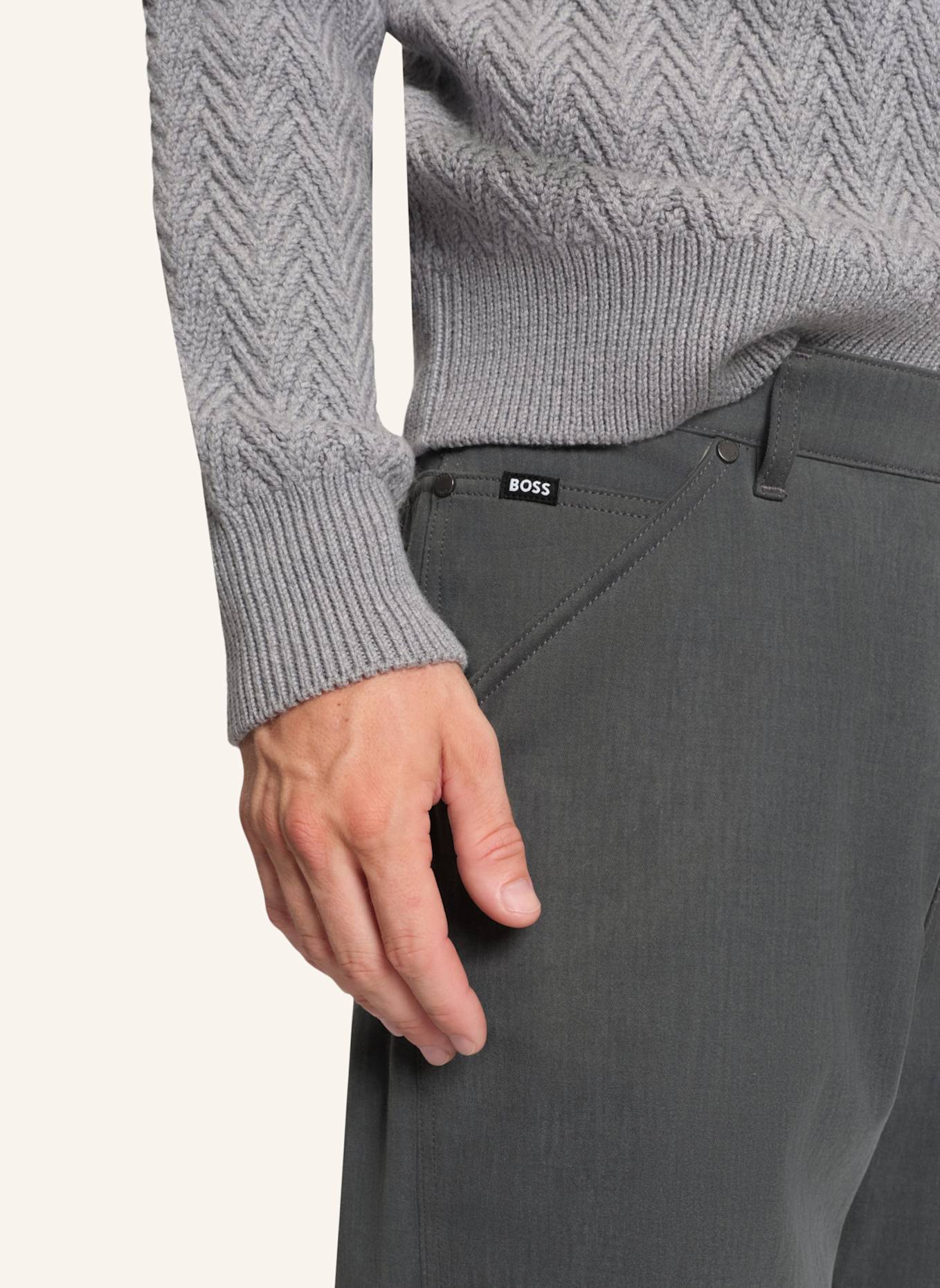 BOSS Jeans C-MINER-1 Relaxed Fit: GRAU