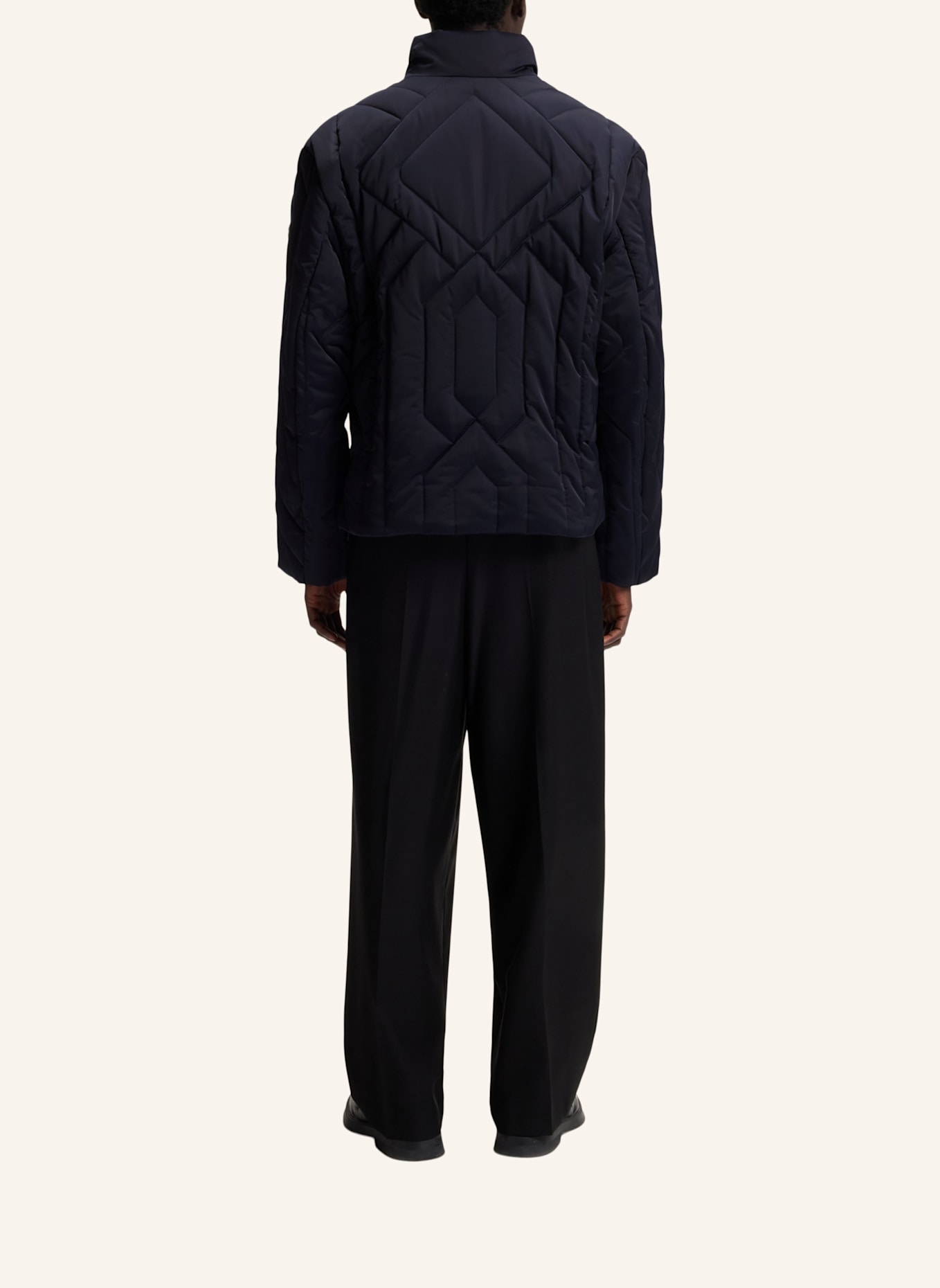 HUGO Casual Jacke BARINO2541 Regular Fit: DUNKELBLAU