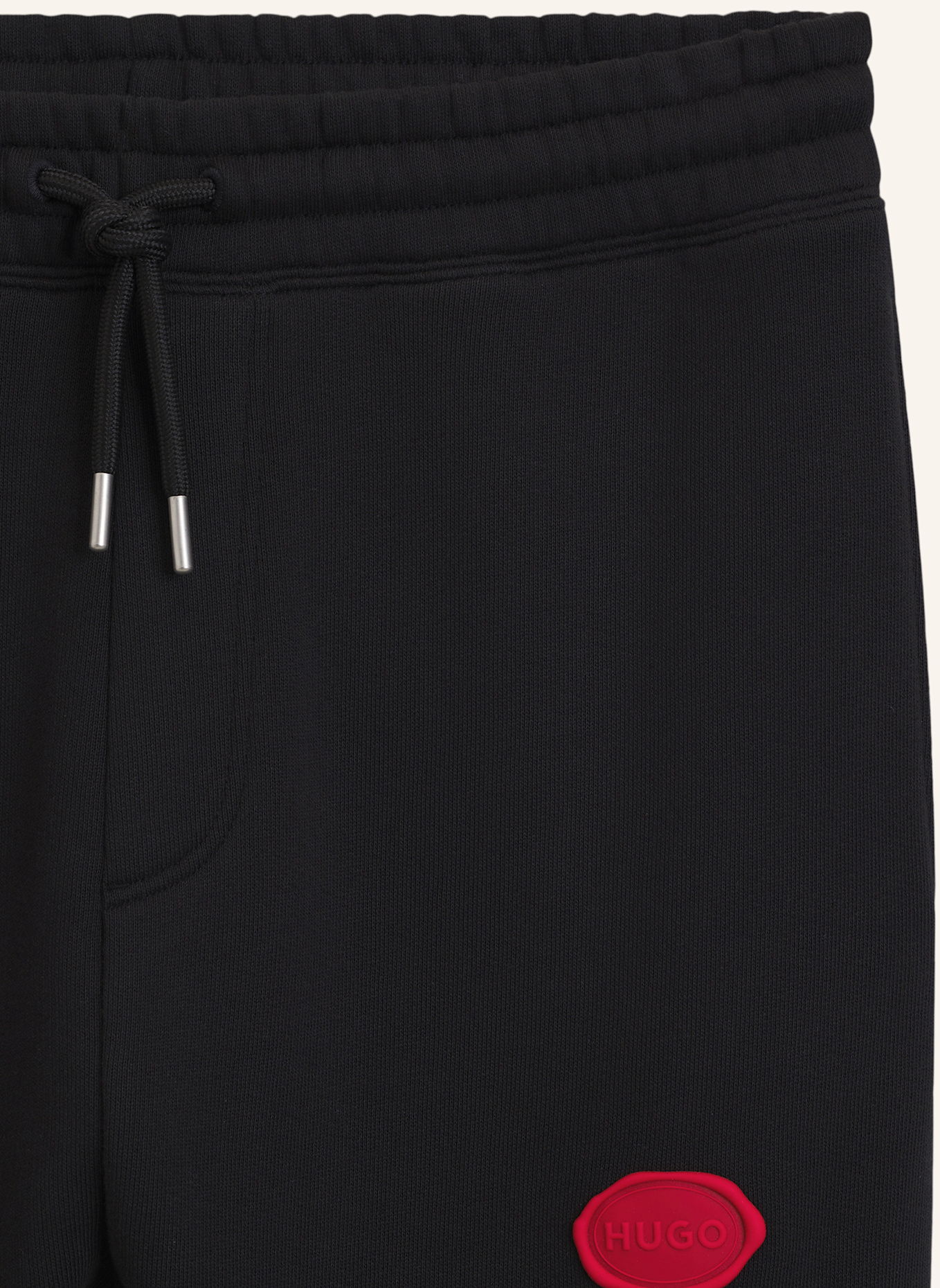 HUGO Casual Hose DILVANOS Relaxed Fit: SCHWARZ