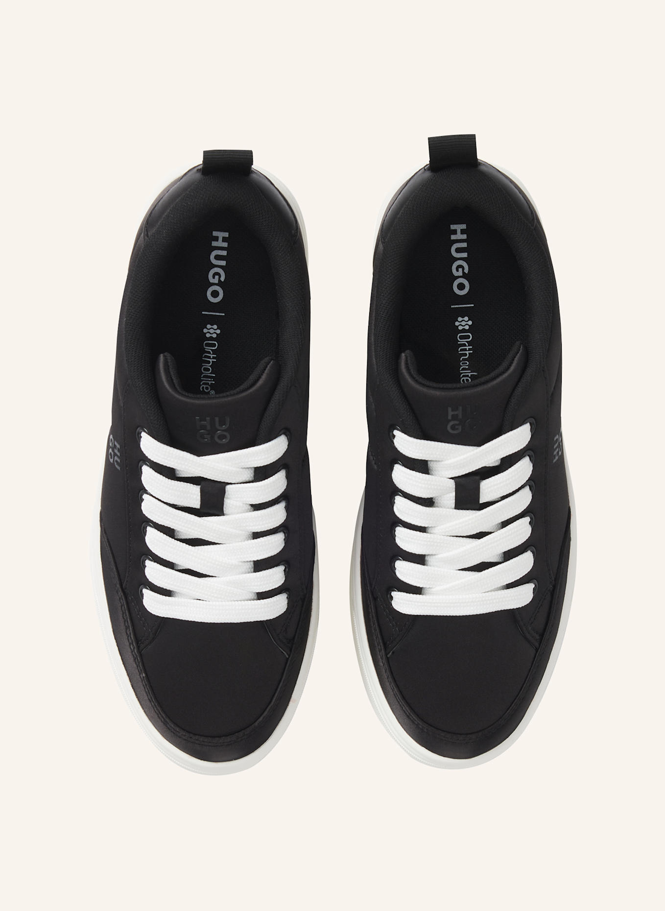 HUGO Turnschuh LYSSA_TENN_ST: SCHWARZ