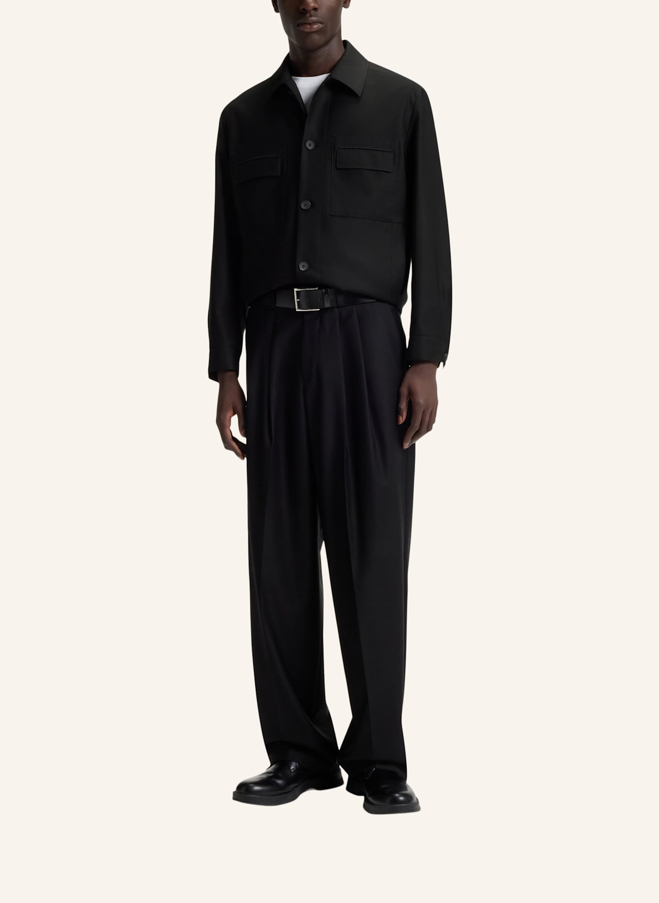 HUGO Blazer JULIANO243F1 Slim Fit: SCHWARZ