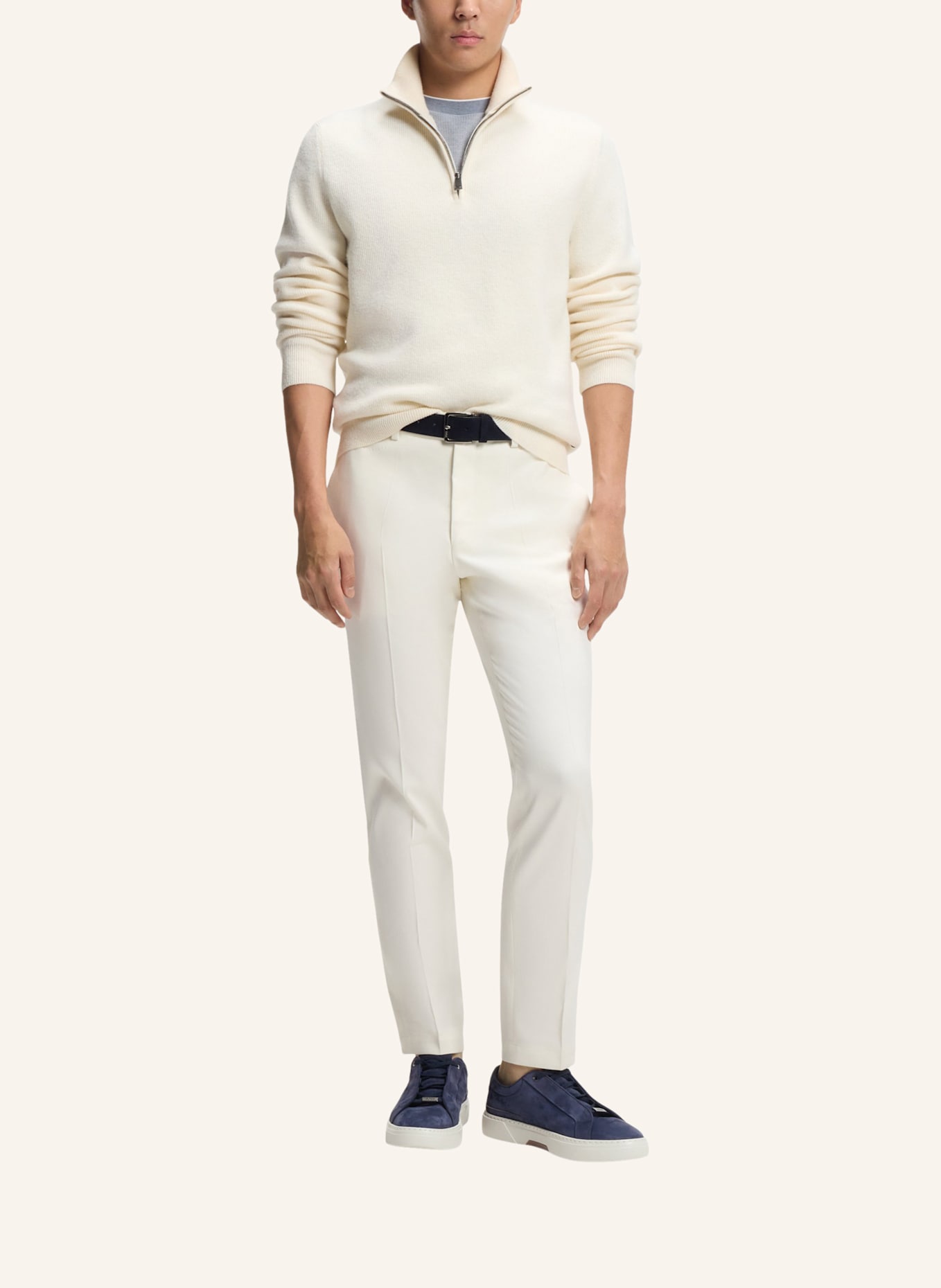 BOSS Sneaker GARY_TENN_NBPR: DUNKELBLAU