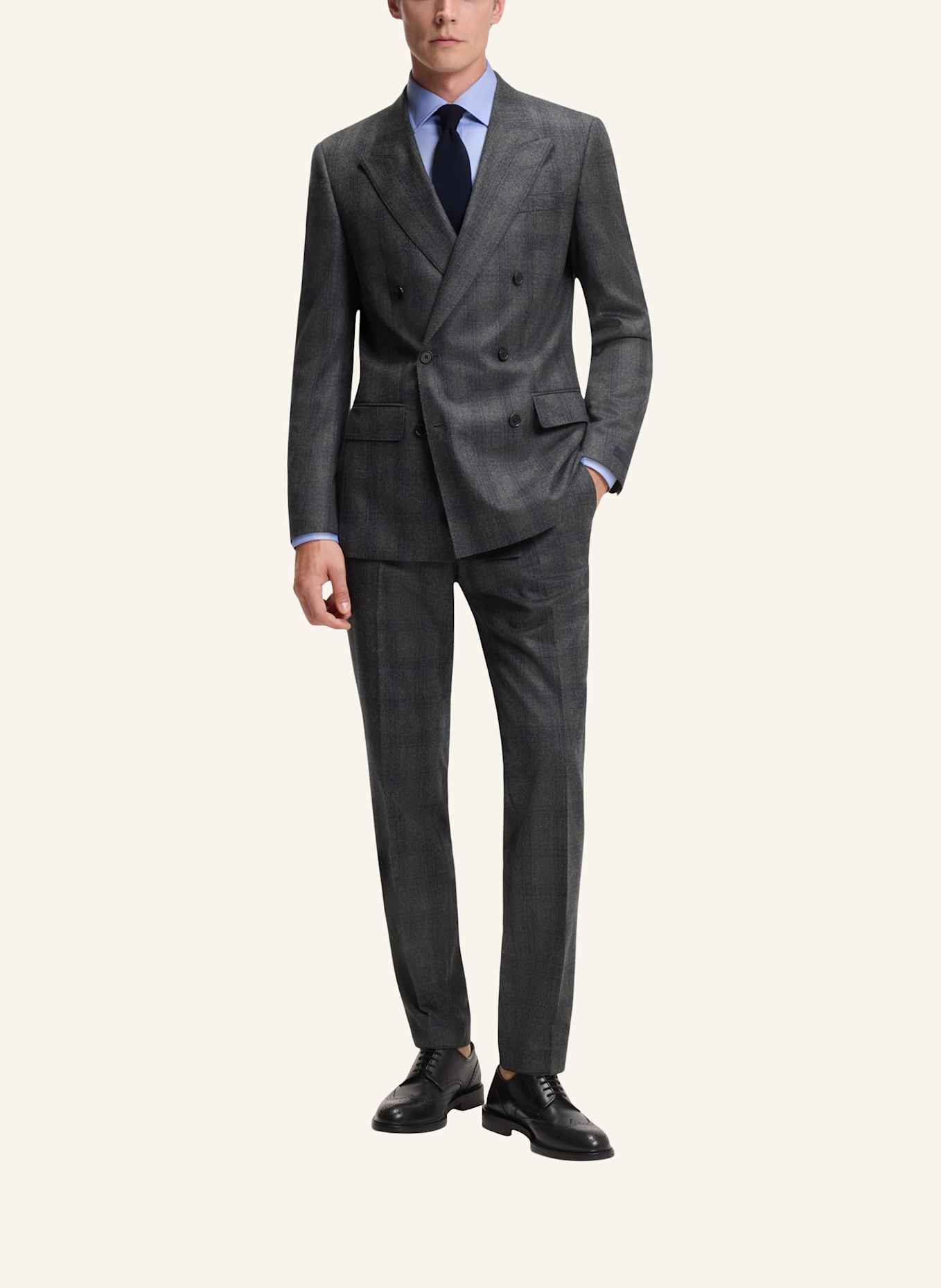 BOSS Business Hose DB-SUIT-TROUS-252_DB Slim Fit: DUNKELGRAU
