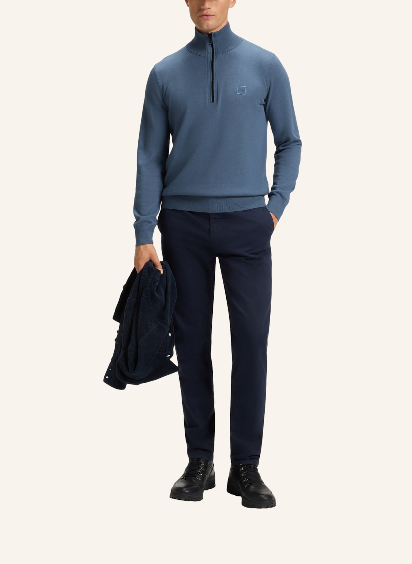 BOSS Troyer KANOBIX: BLAU