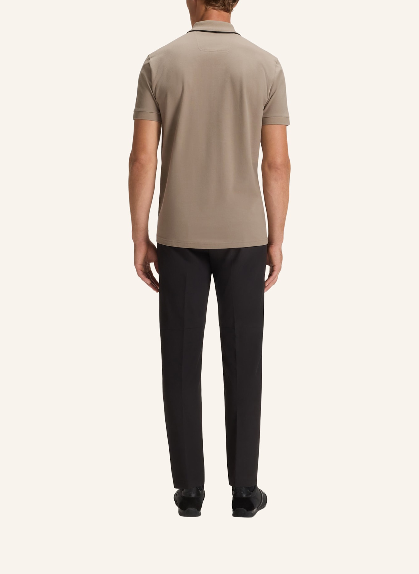 BOSS Poloshirt PHILIX TAPE Regular Fit: HELLGRÜN