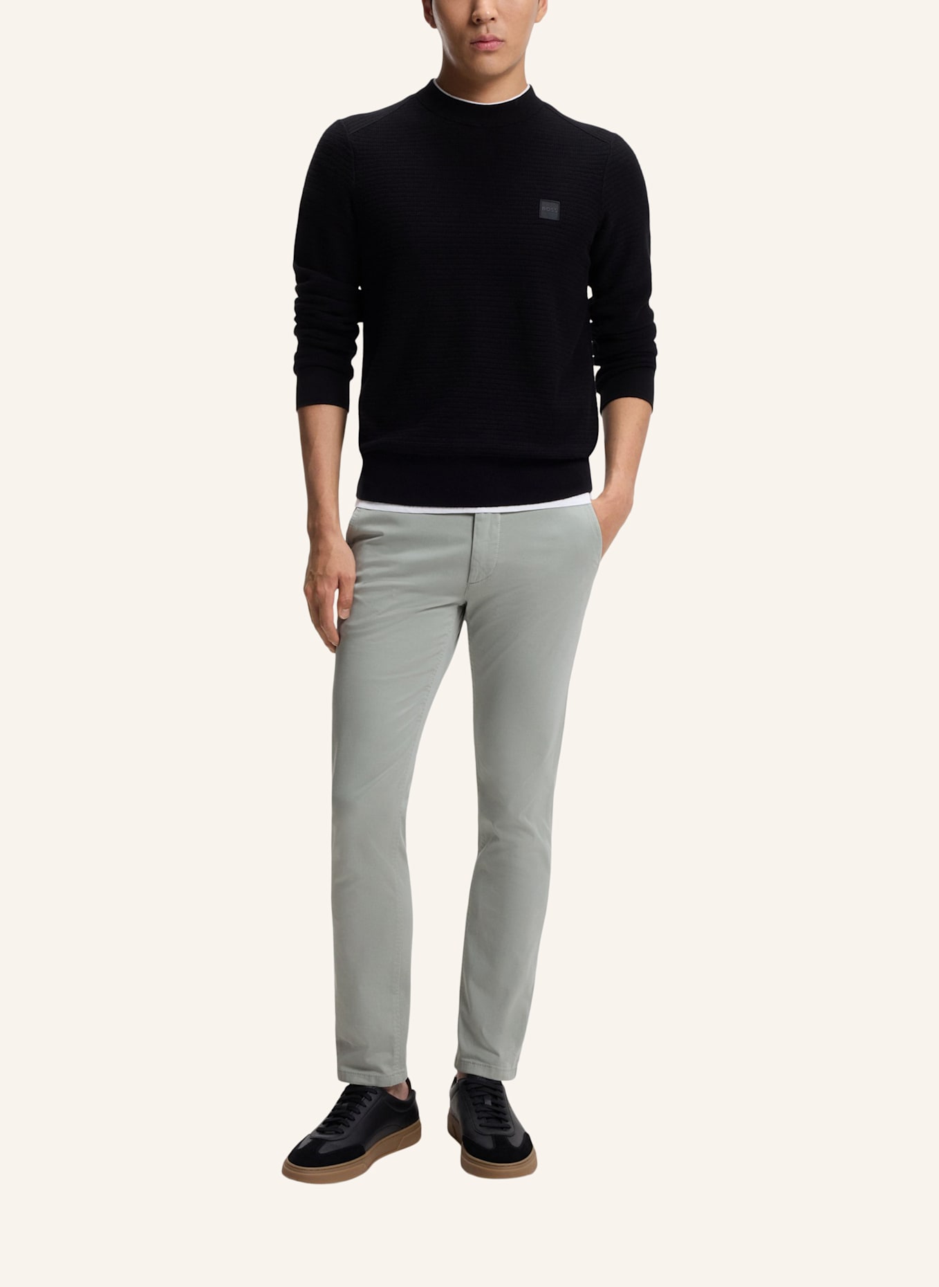 BOSS Chino CHINO Slim Fit: GRÜN