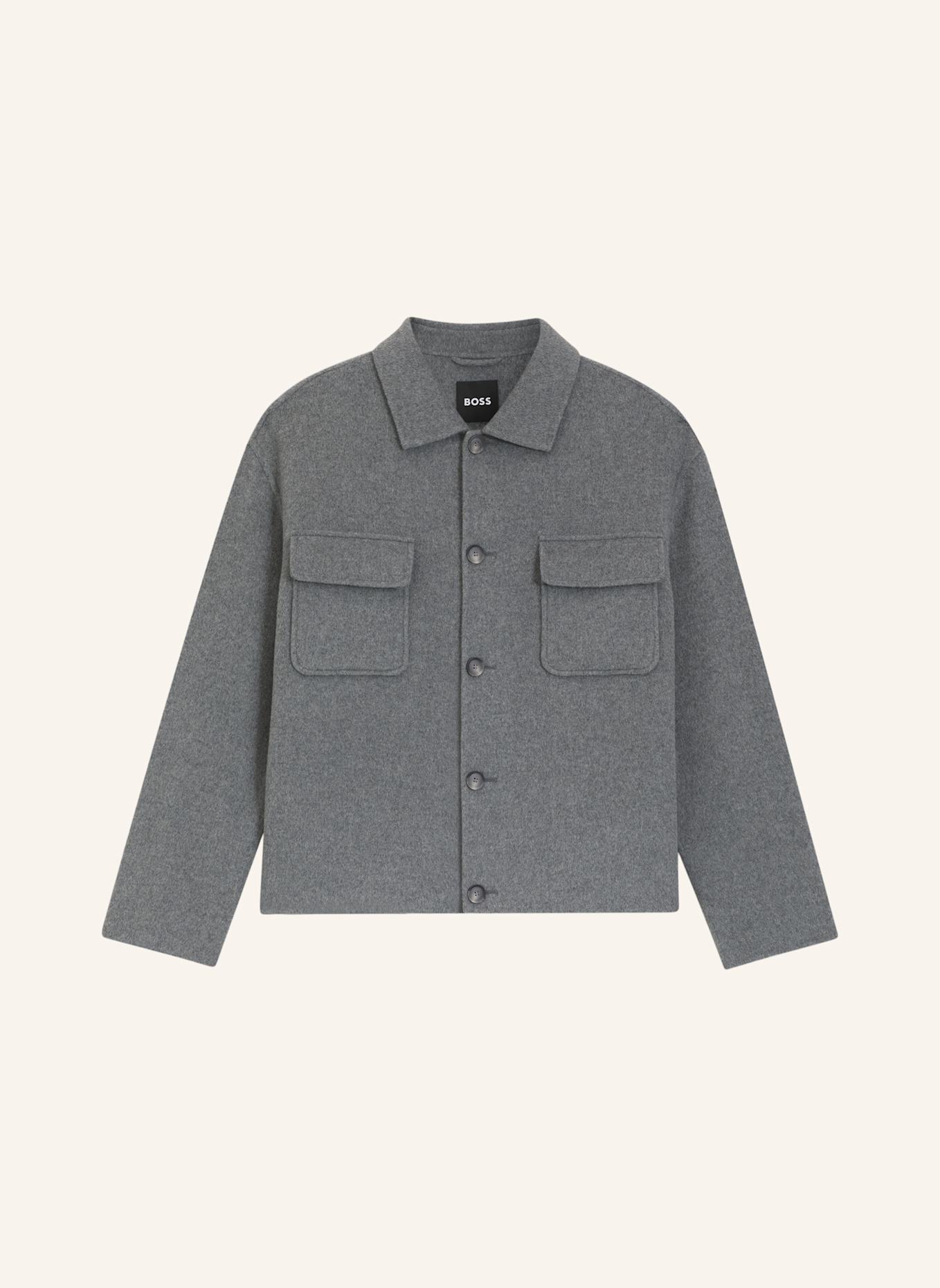 BOSS Blazer C-CADEN-OS-DF-254F Relaxed Fit: GRAU