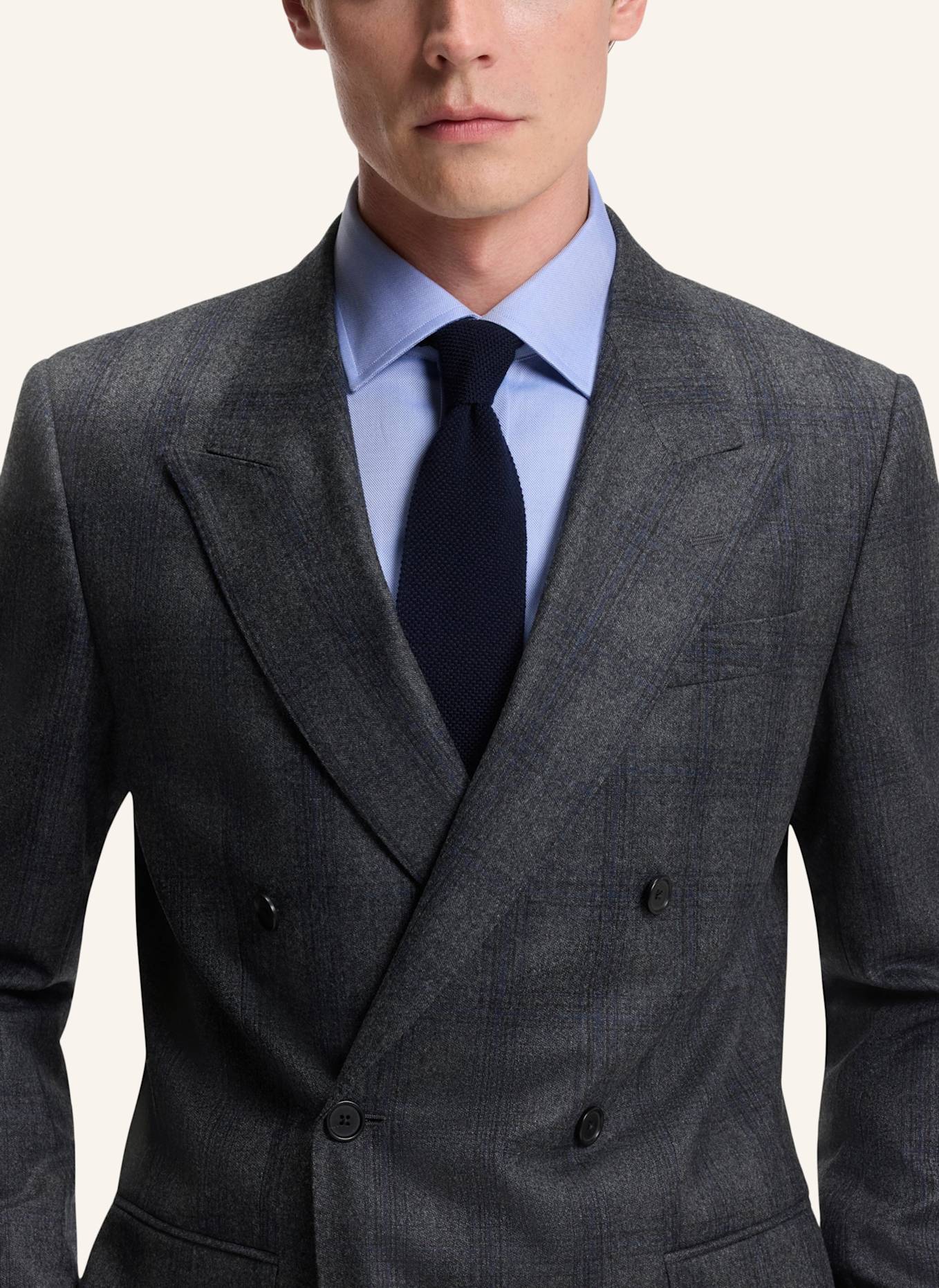 BOSS Blazer DB-SUIT-JACKET252_DB Slim Fit: DUNKELGRAU