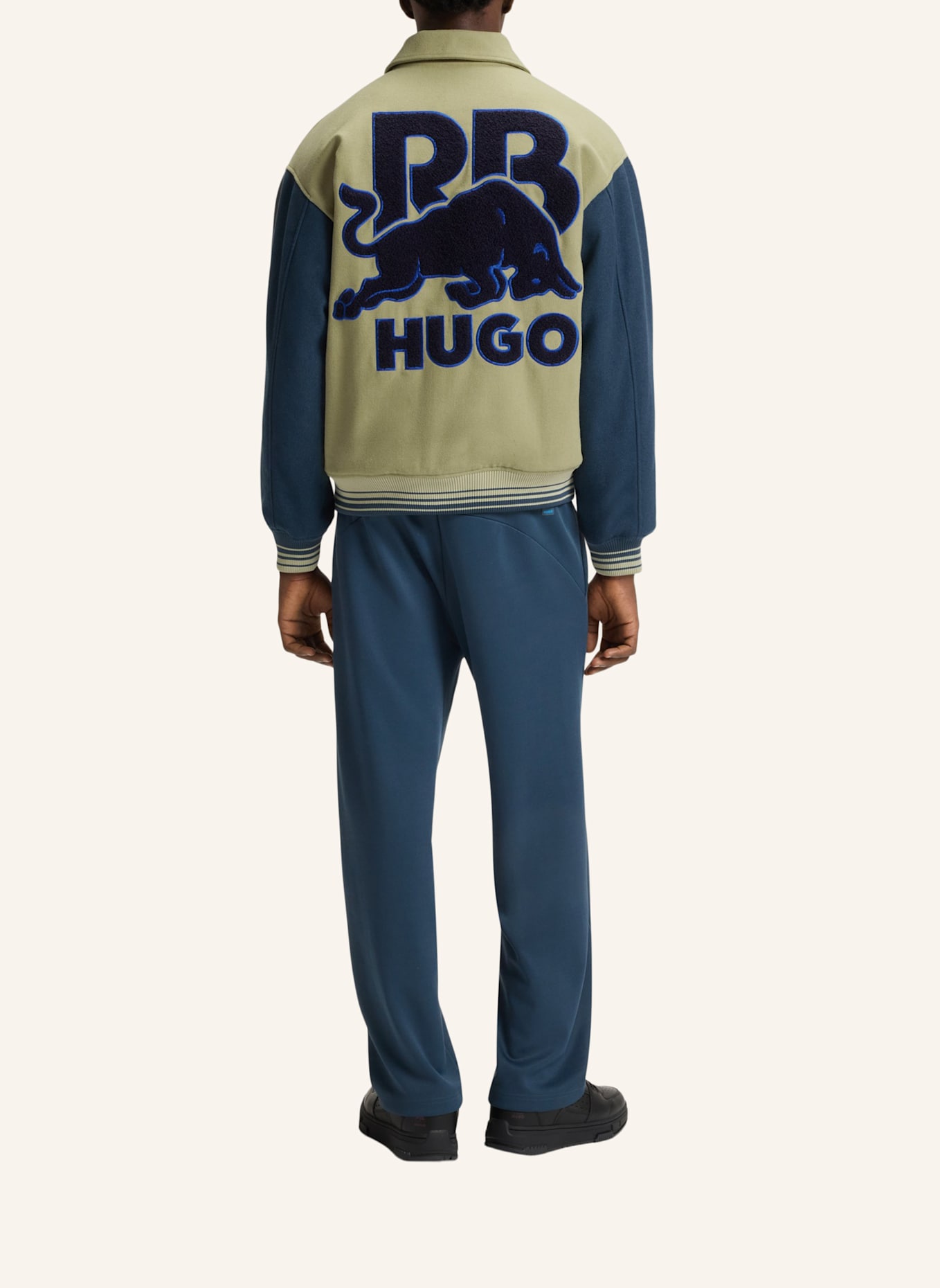 HUGO Casual Jacke BLAINE_RB Regular Fit: BEIGE