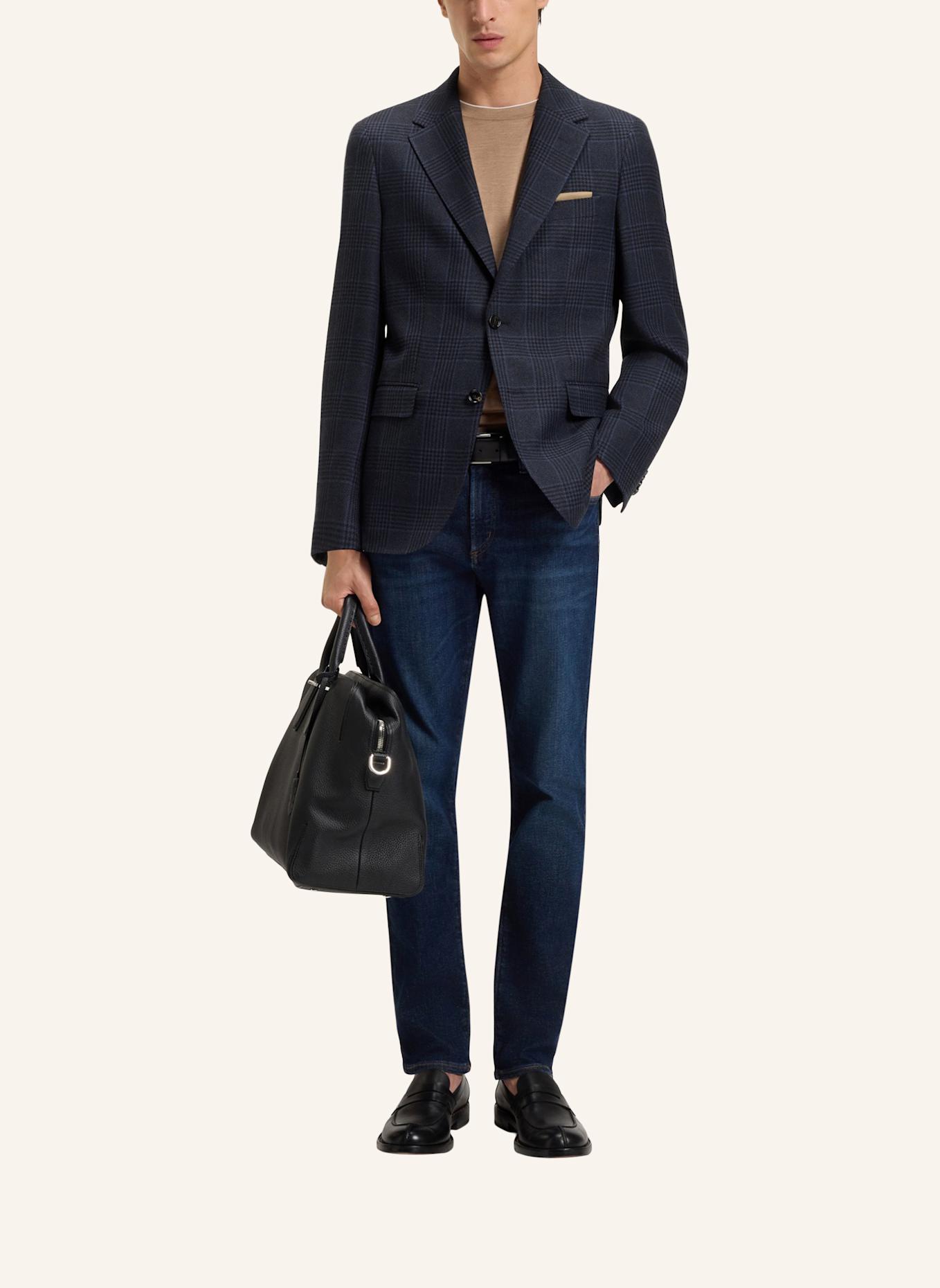 BOSS Blazer L-JEFF-FP-253 Regular Fit: DUNKELBLAU