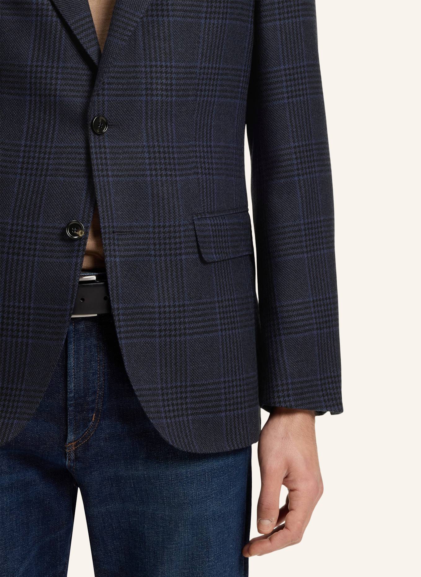 BOSS Blazer L-JEFF-FP-253 Regular Fit: DUNKELBLAU