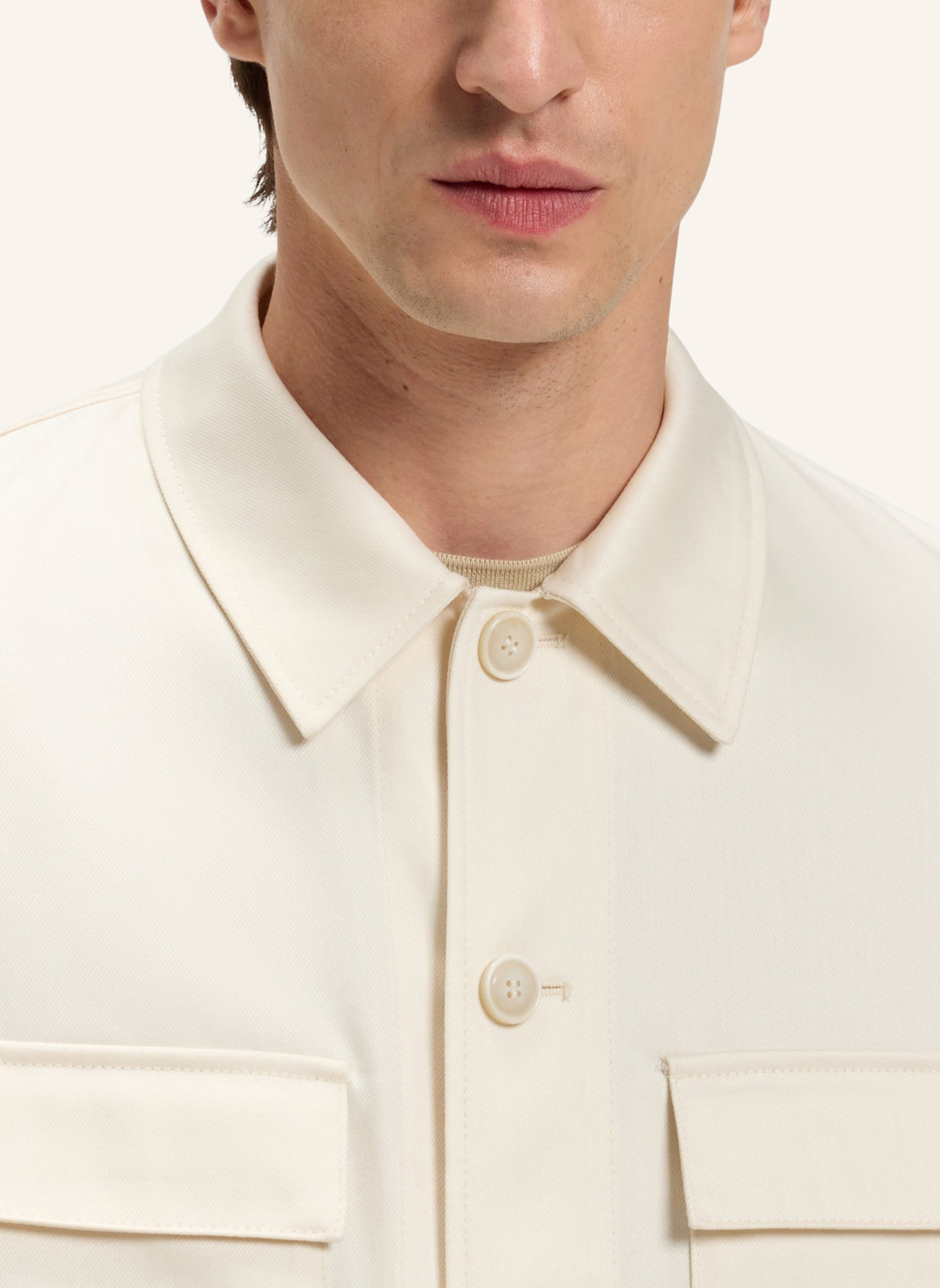 BOSS Blazer L-CORVIN-2PP-251 Relaxed Fit: WEISS