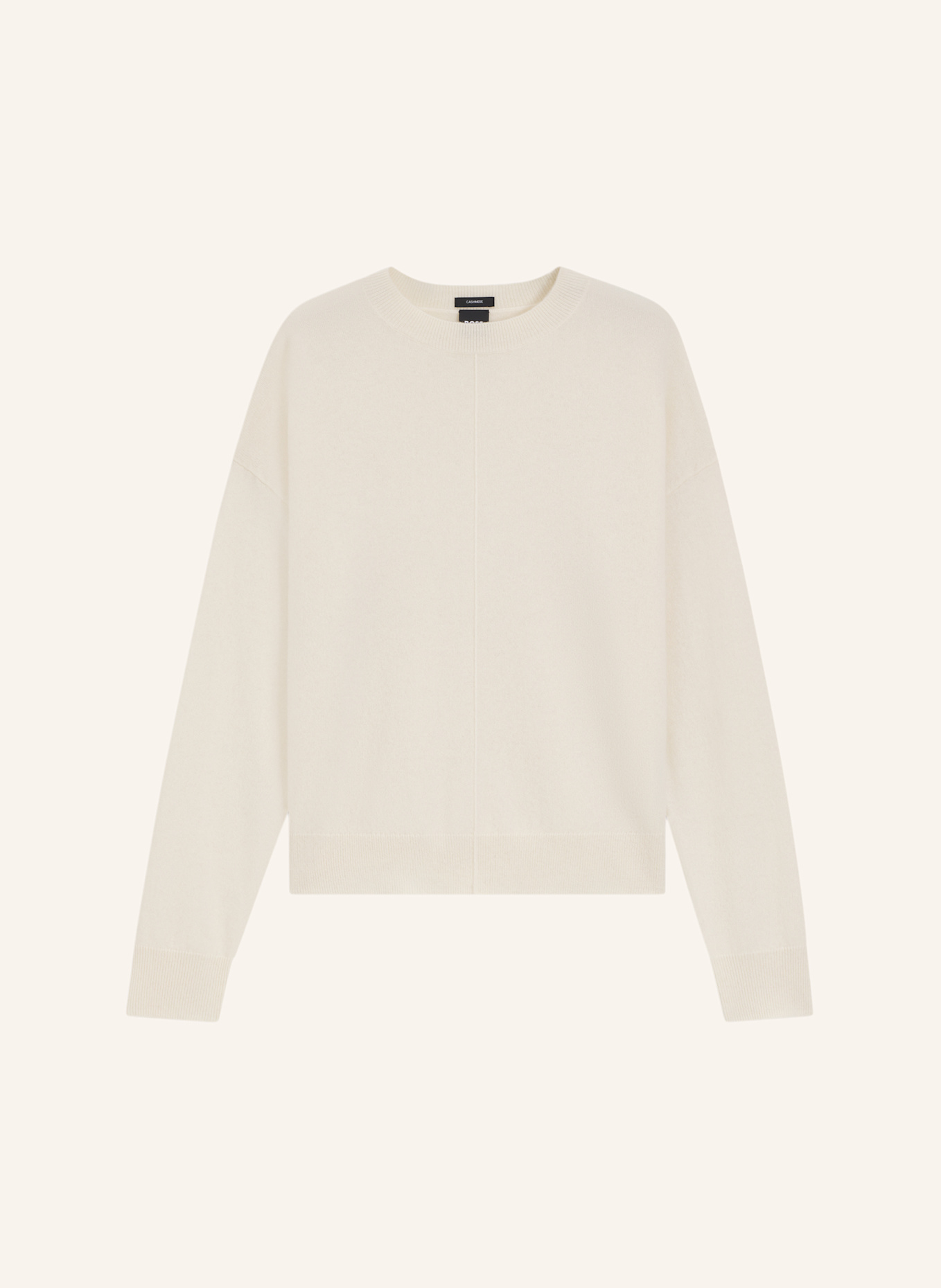 BOSS Cashmere-Pullover FASCONA: WEISS