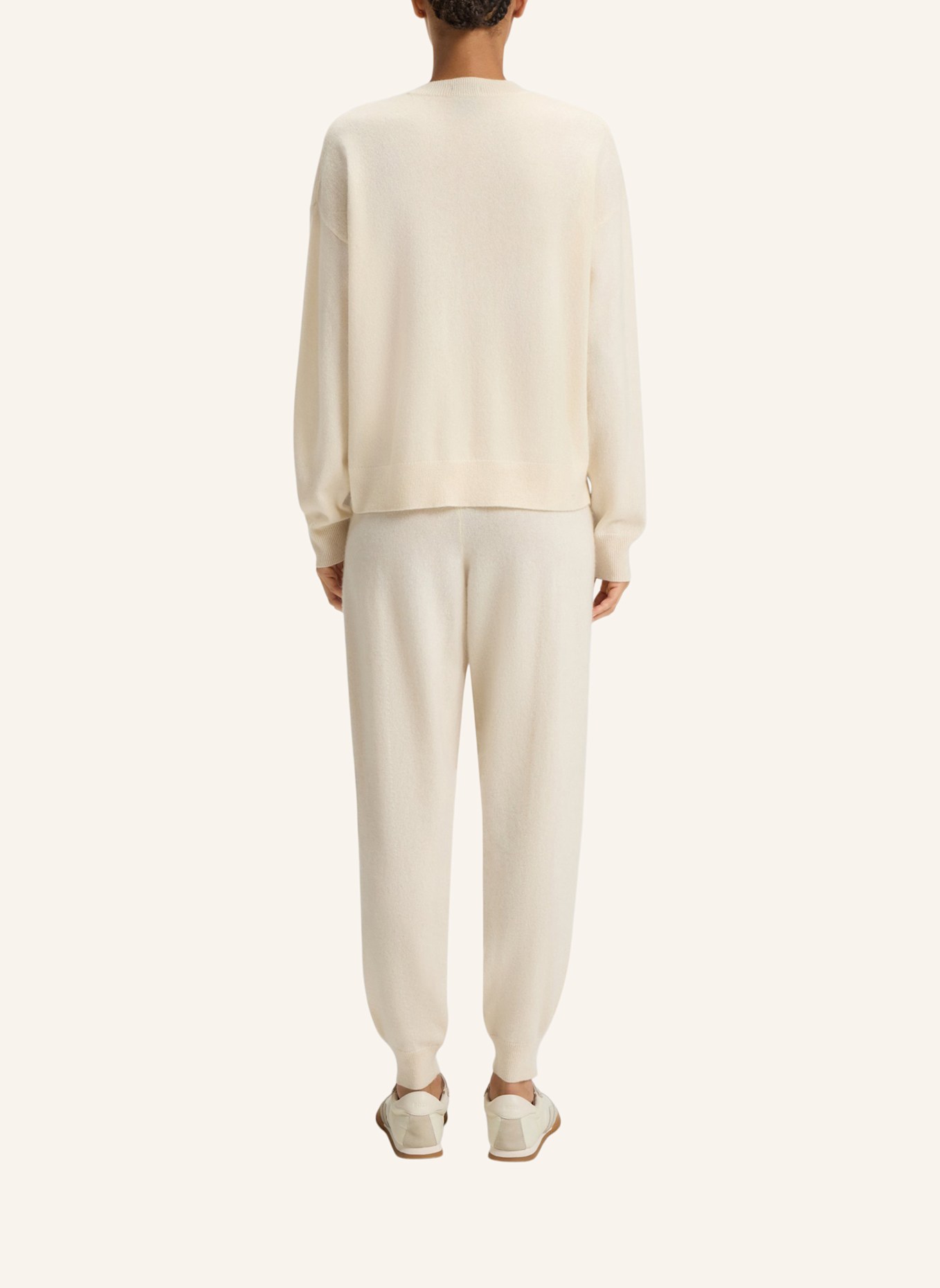 BOSS Cashmere-Pullover FASCONA: WEISS