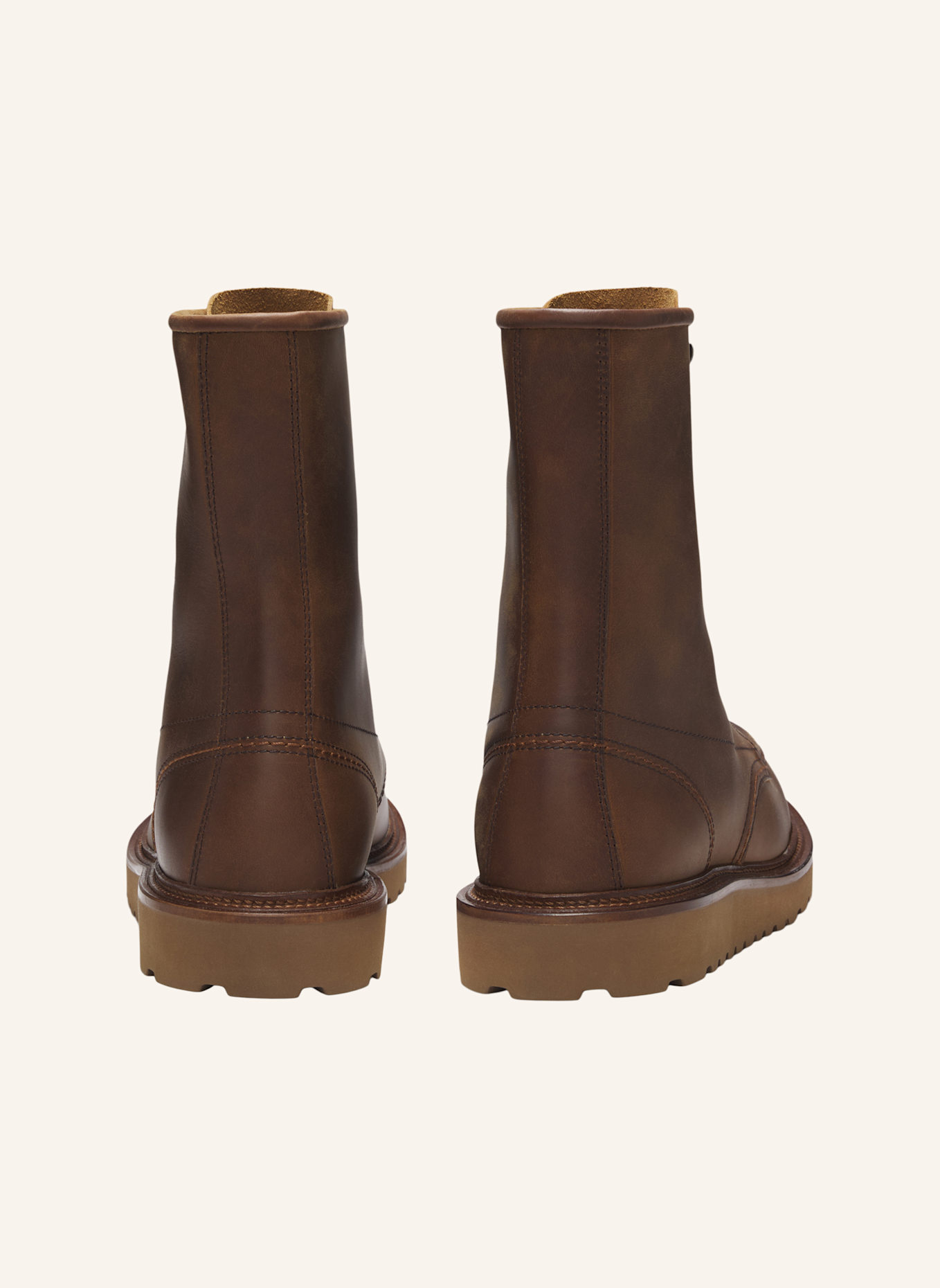 BOSS Stiefel KEATON_HALB_PU_DB: BRAUN