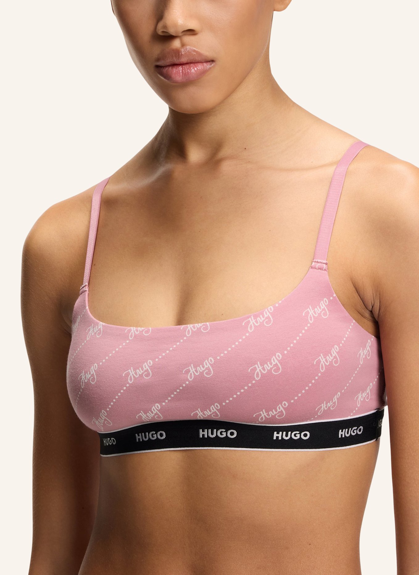 HUGO Bh TWIN BRALETTE DESIGN: PINK