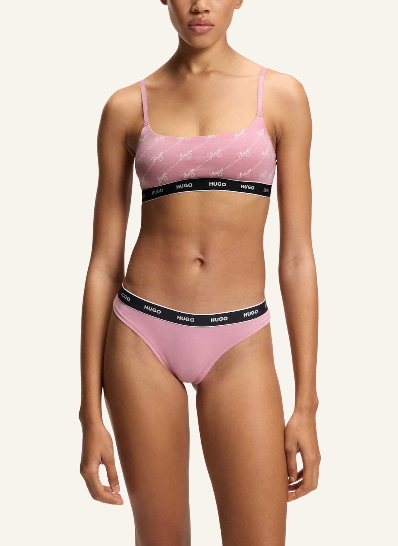 HUGO Bh TWIN BRALETTE DESIGN: PINK