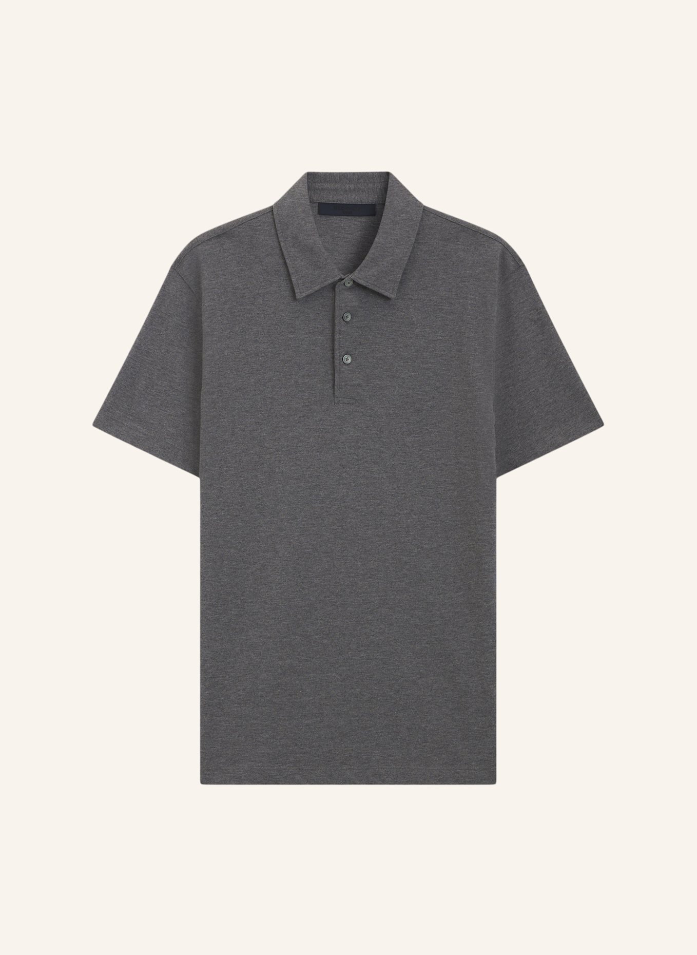 BOSS Poloshirt PARRIS 37_DB Regular Fit: GRAU