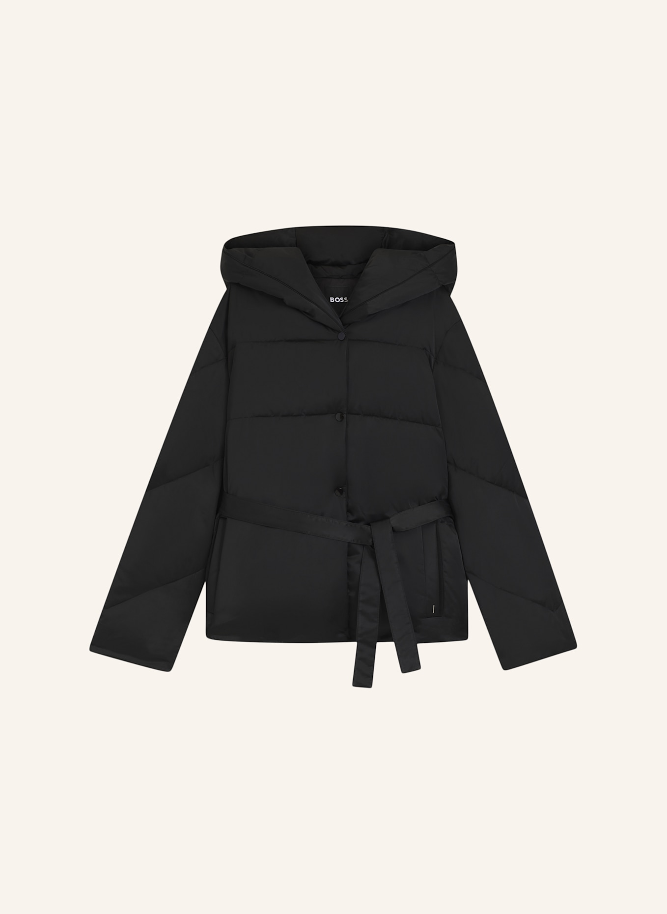 BOSS Casual Jacke PLYSSA Regular Fit: SCHWARZ