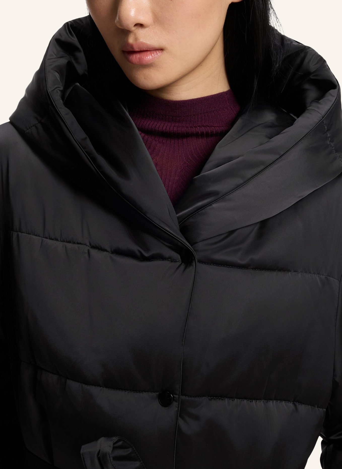 BOSS Casual Jacke PLYSSA Regular Fit: SCHWARZ