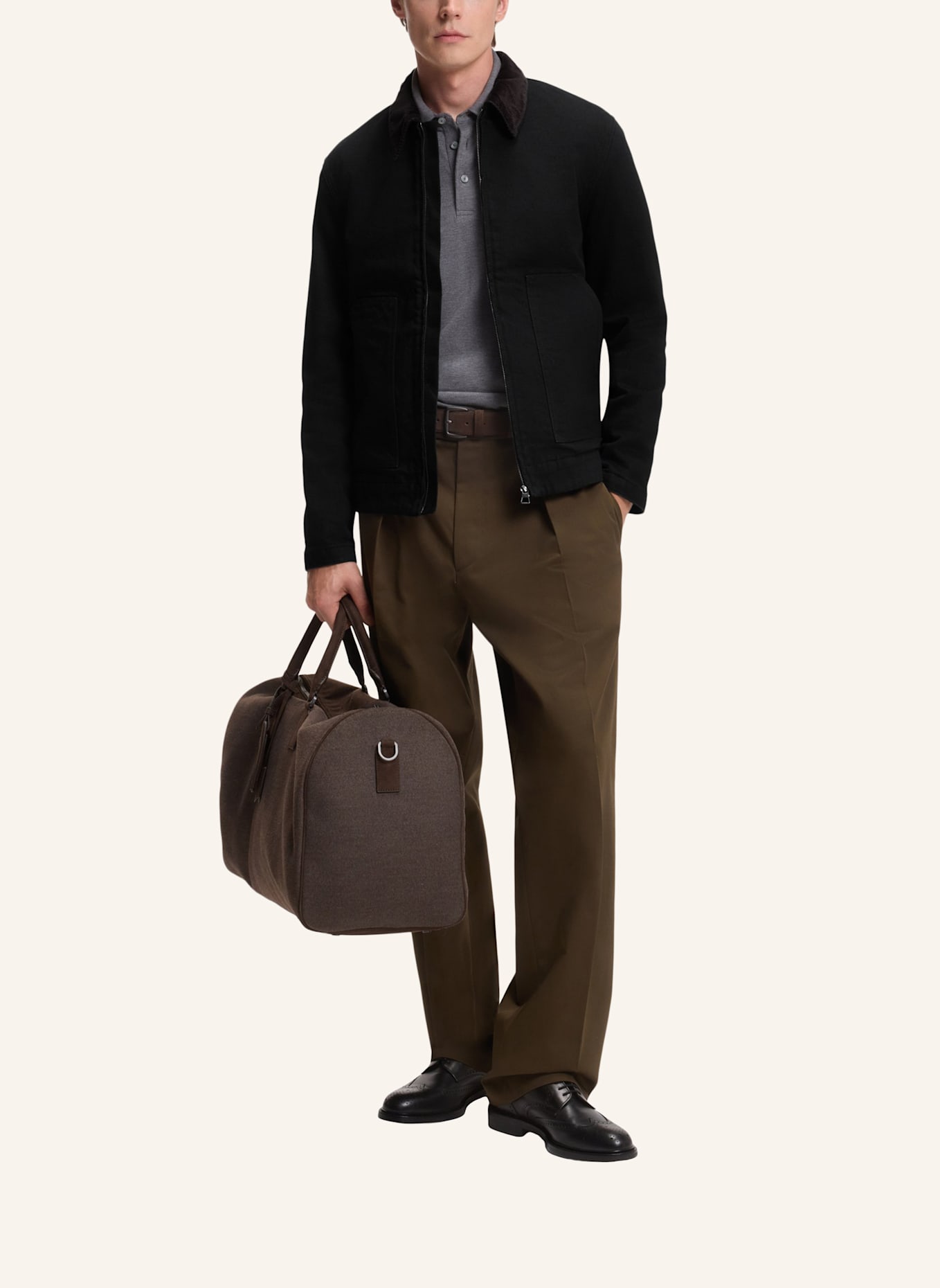 BOSS Casual Jacke DENIM JACKET_DB Regular Fit: SCHWARZ