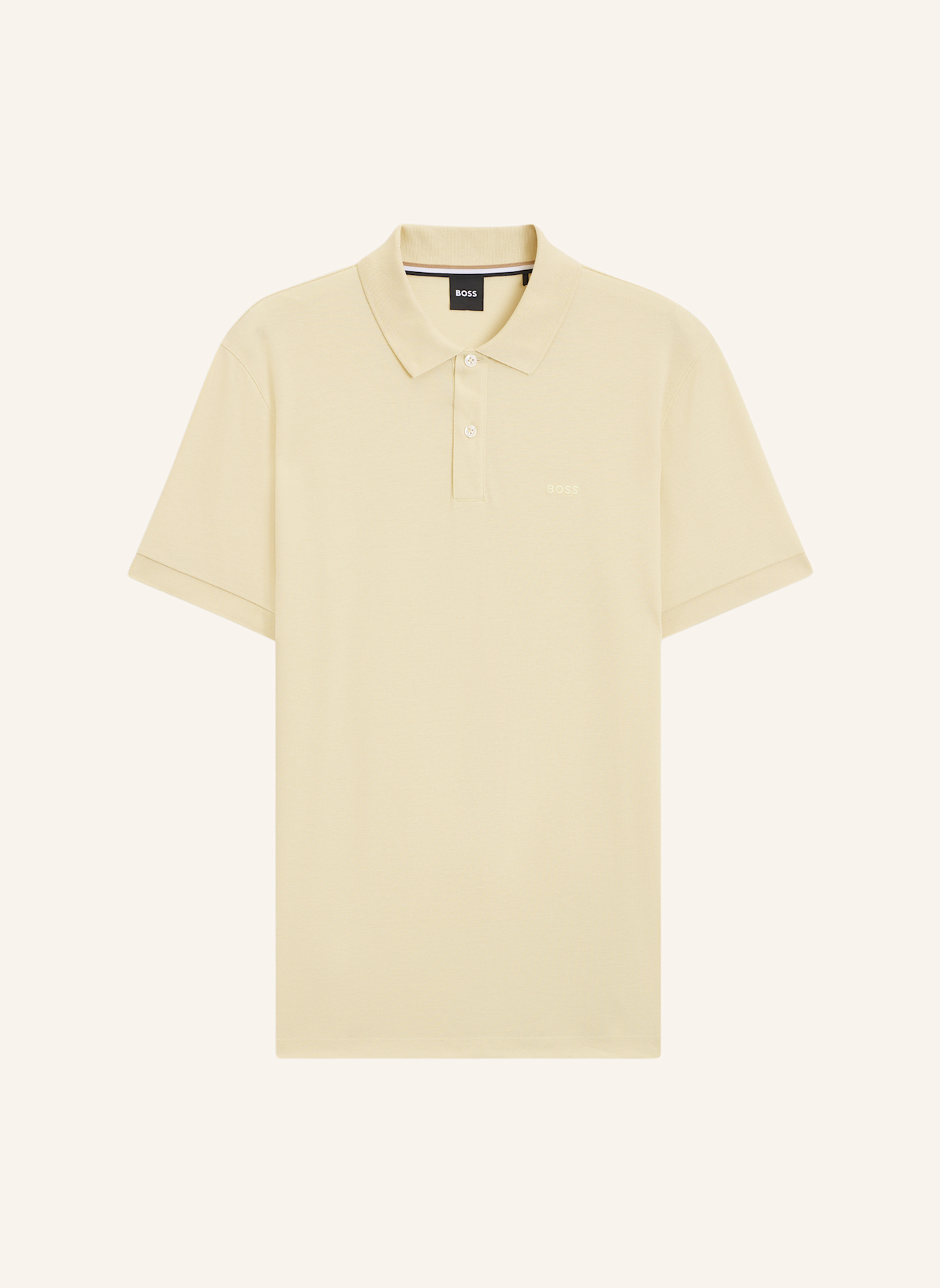 BOSS Poloshirt PALLAS Regular Fit: GELB