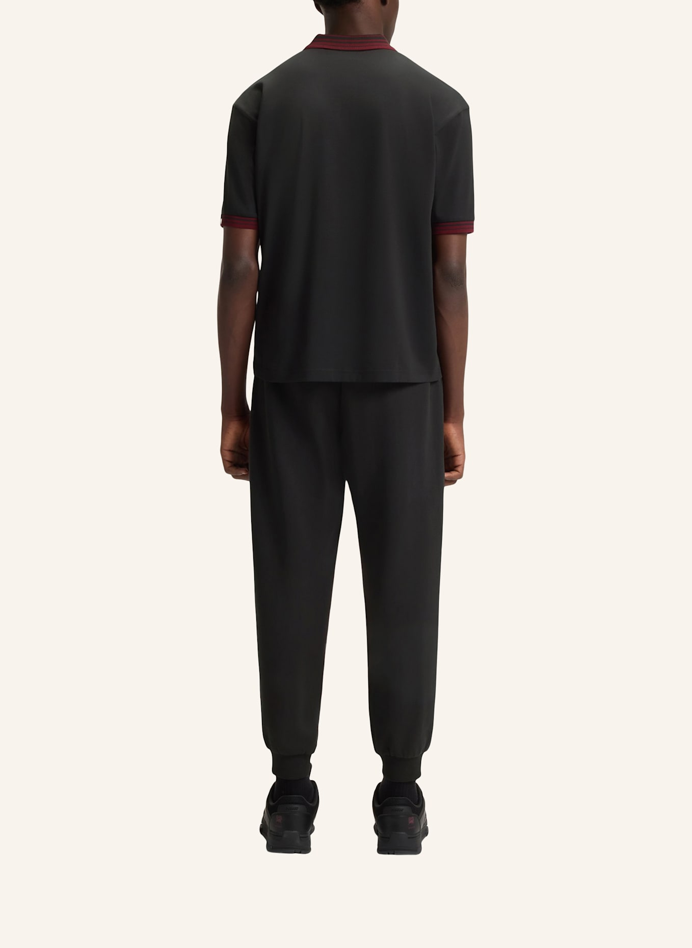 HUGO Poloshirt DIZGI_RB Relaxed Fit: DUNKELBRAUN