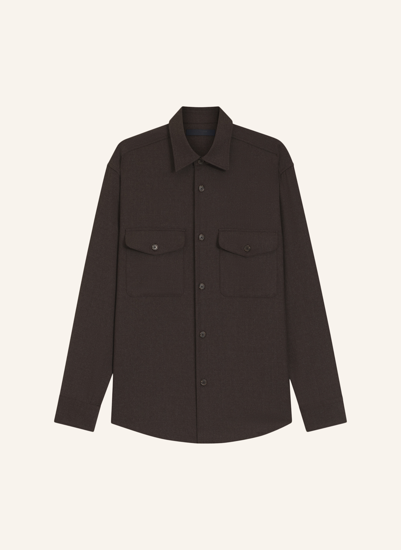 BOSS Business Hemd H-CRUZ-KENT-2P_DB Relaxed Fit: BRAUN