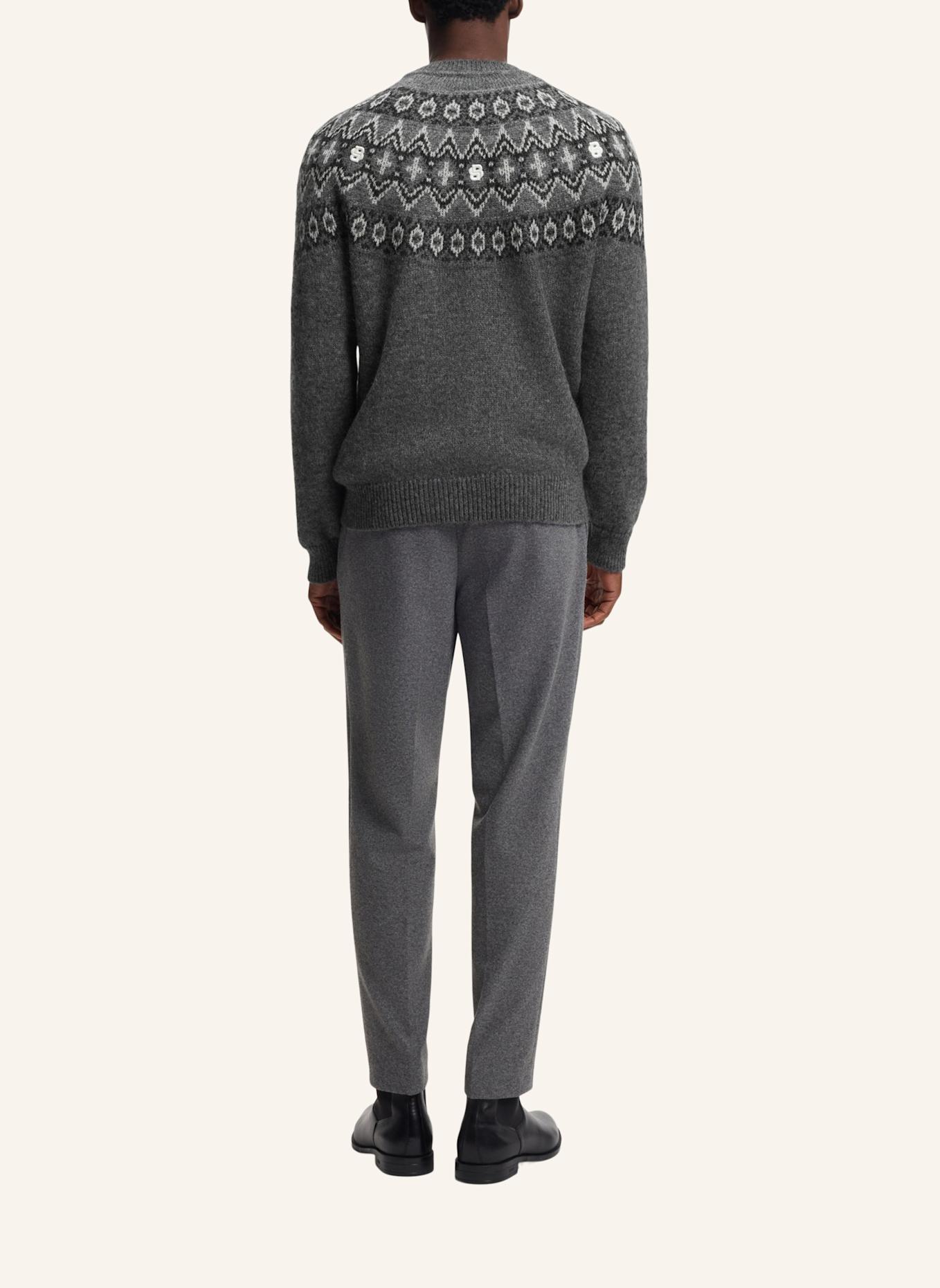 BOSS Pullover C-HISLE Relaxed Fit: GRAU