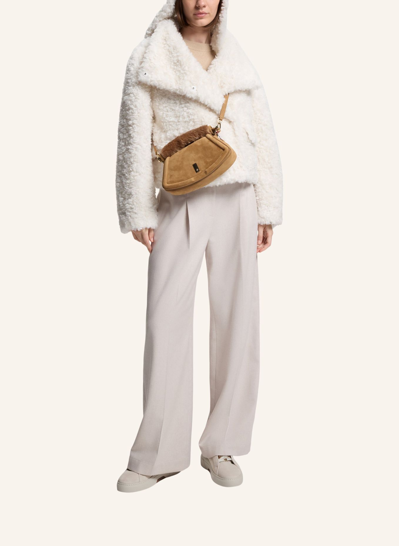 BOSS Turnschuh GABRY_TENN_SDUFRW: WEISS