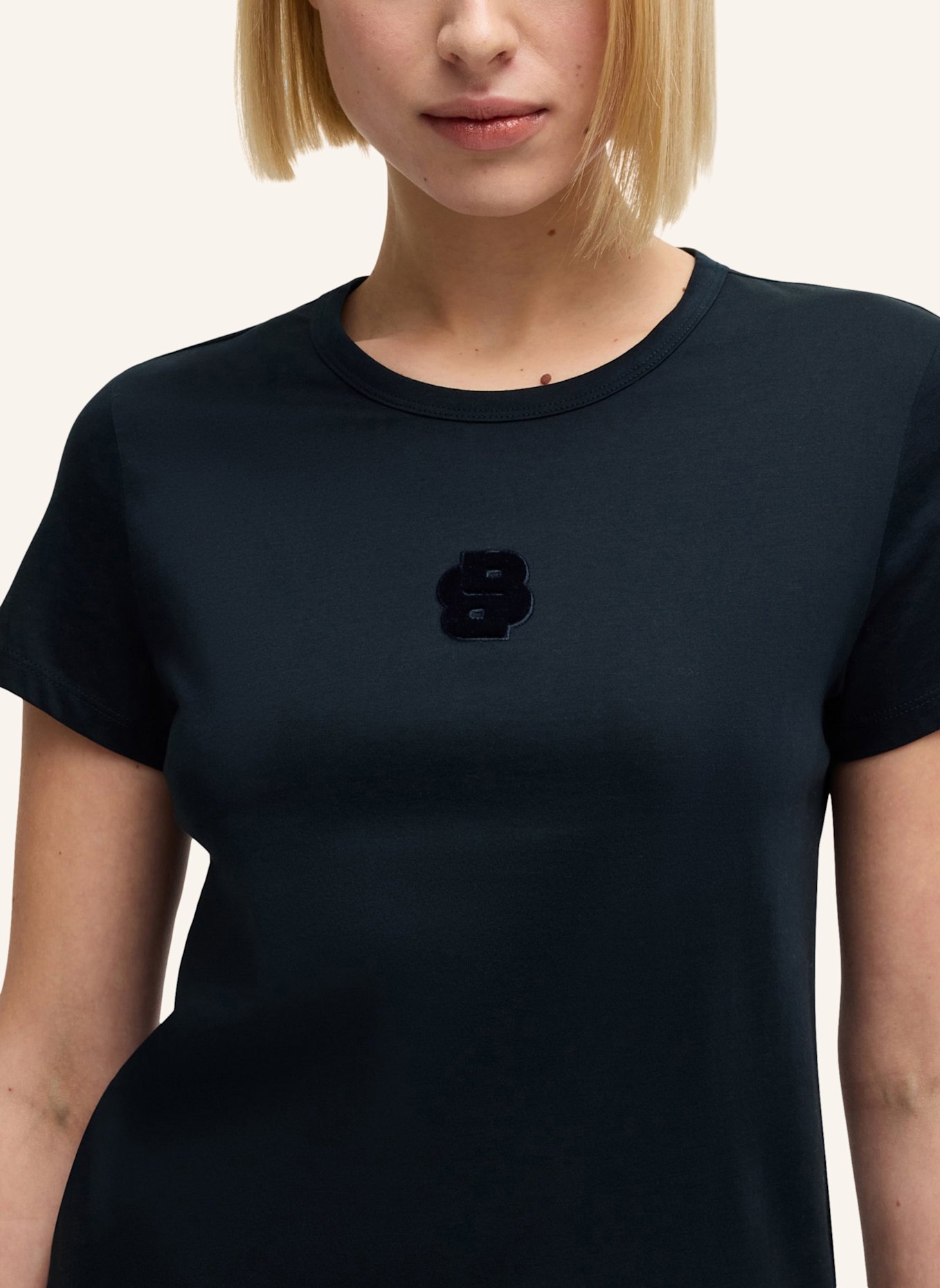 BOSS T-Shirt EVENTSA6 Slim Fit: DUNKELBLAU