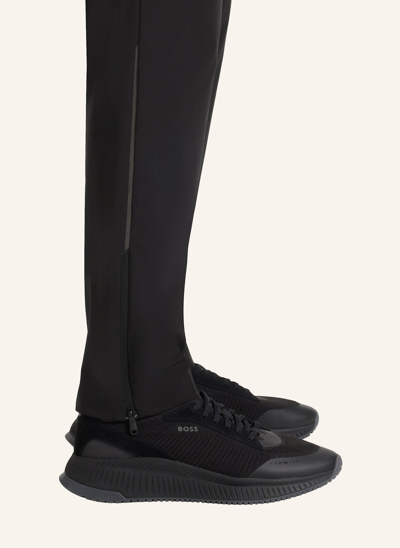 BOSS Casual Hose T_ACTIVE MOVE Regular Fit: SCHWARZ