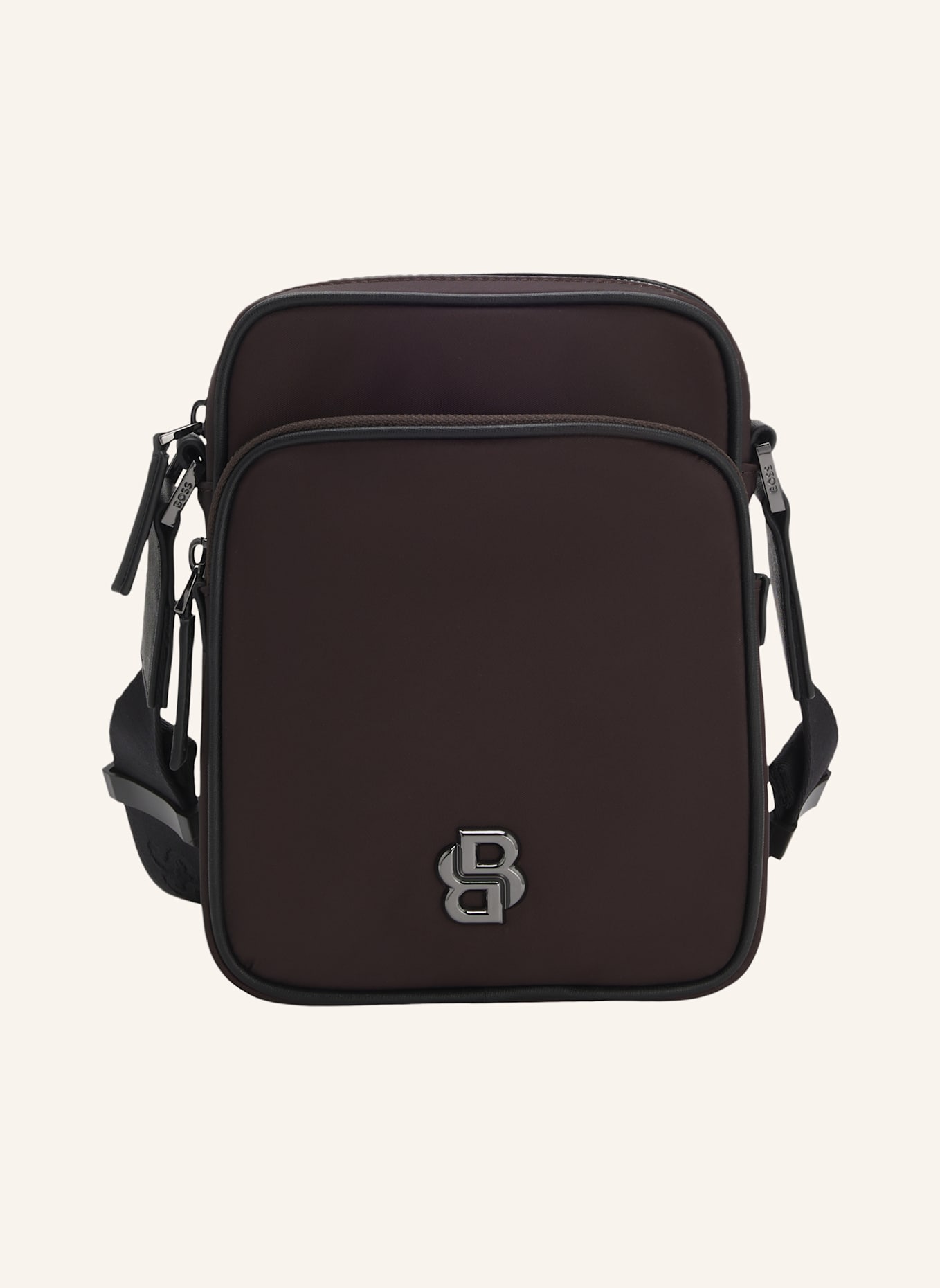 BOSS Reporter B_ICON_NS CROSSB: DUNKELBRAUN