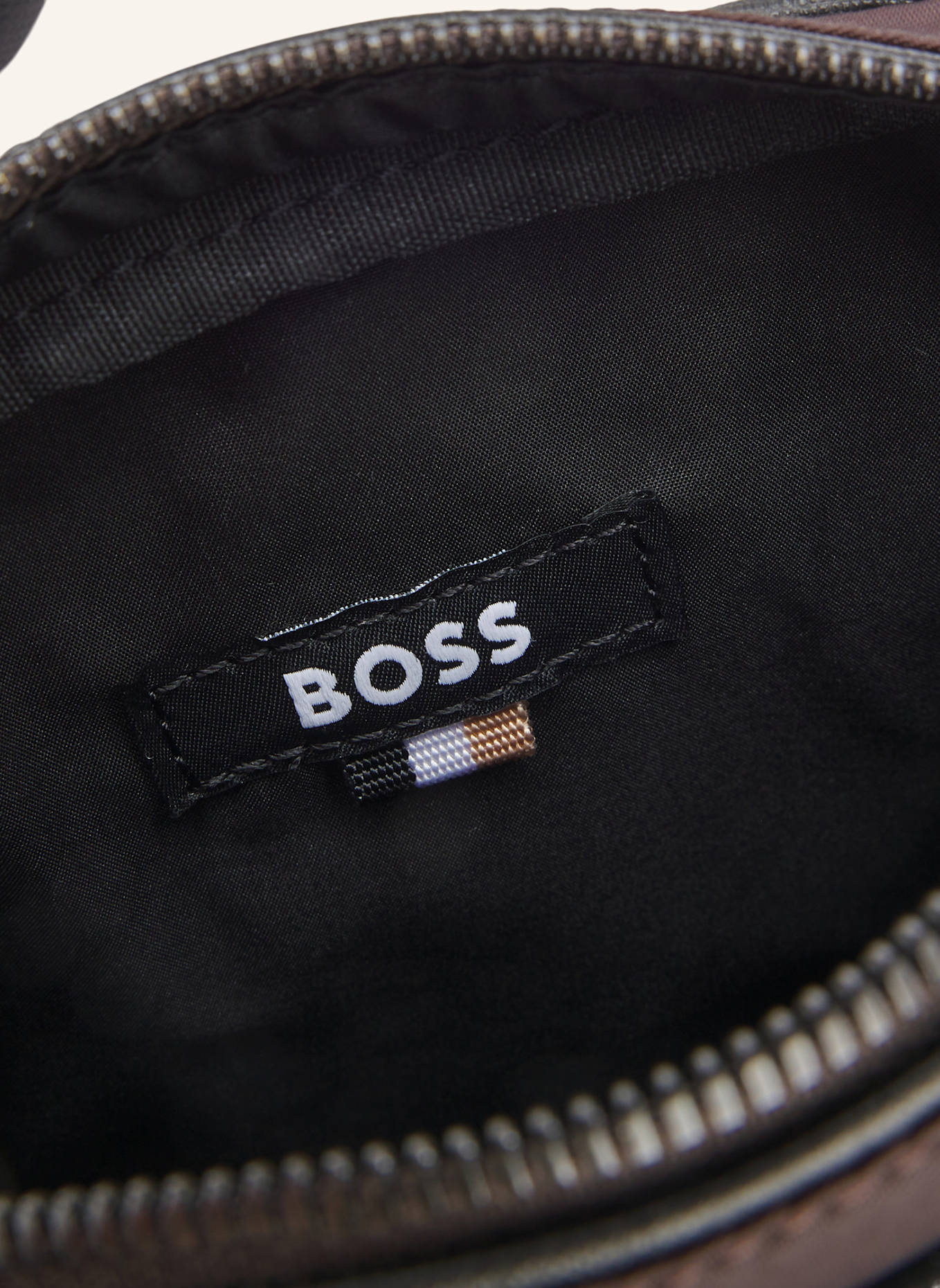 BOSS Reporter B_ICON_NS CROSSB: DUNKELBRAUN