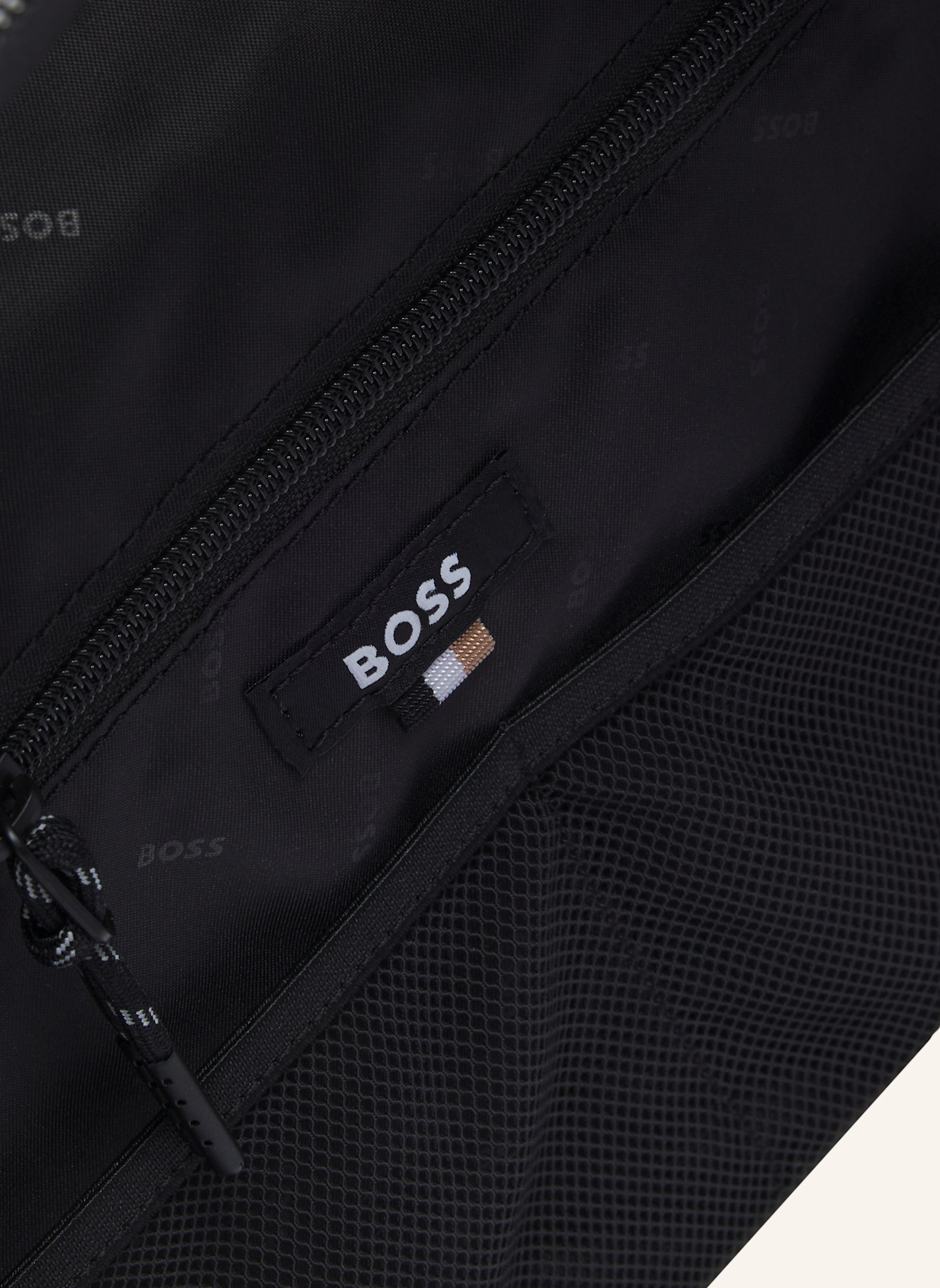 BOSS Reisetasche ONSET_HOLDALL: SCHWARZ