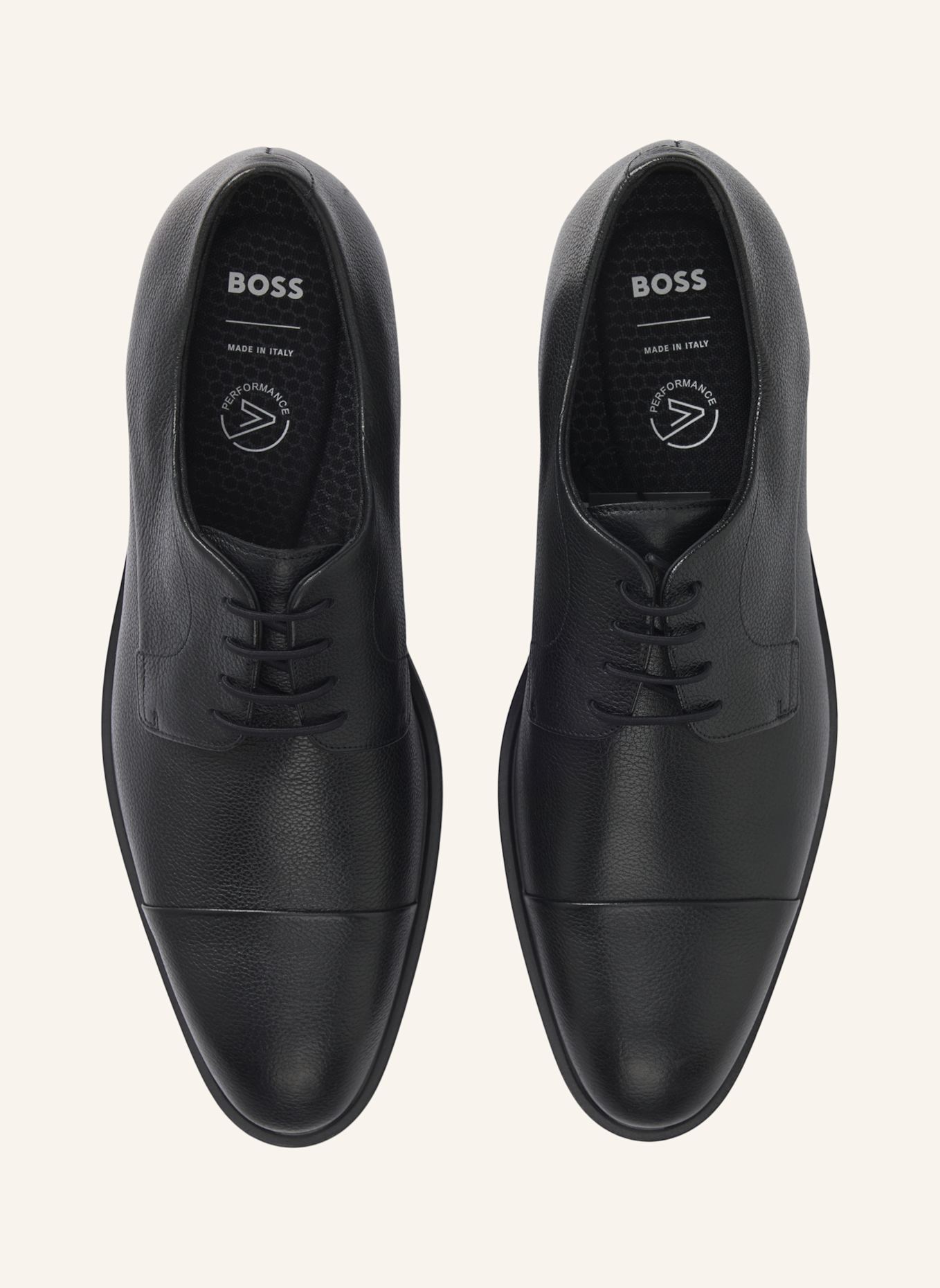 BOSS Business-Schnürschuh P-WINSLOW_DR_BUCTP: SCHWARZ