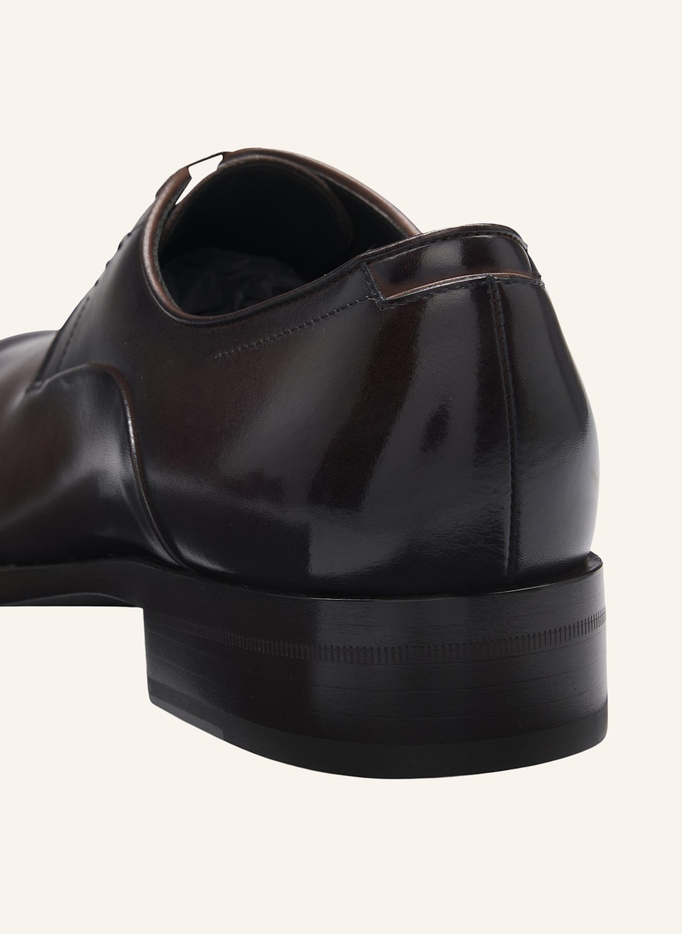 BOSS Business-Schnürschuh RILL_DERB_BUPTPI: DUNKELBRAUN