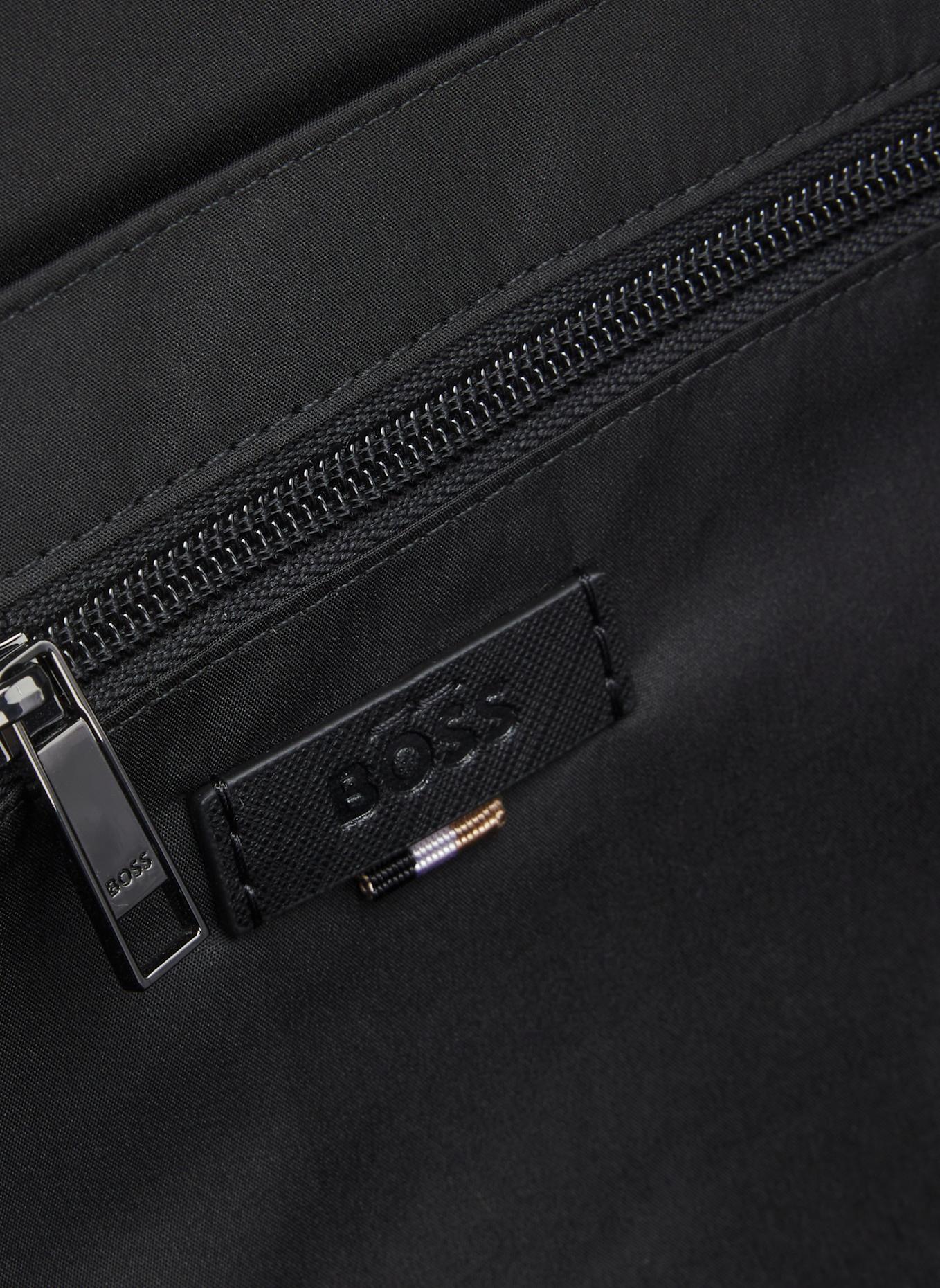 BOSS Rucksack ZAIR_MN_S. BACKPACK: SCHWARZ