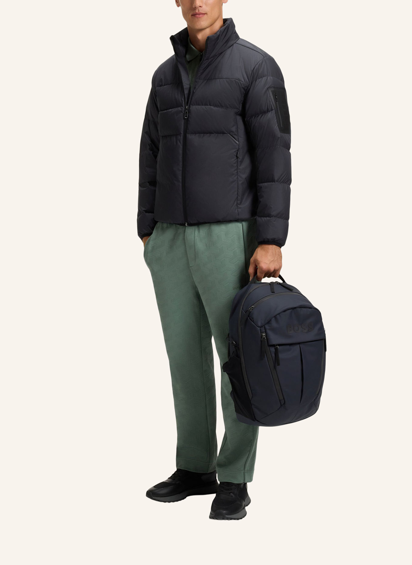 BOSS Rucksack STORMY_N. BACKPACK: DUNKELBLAU