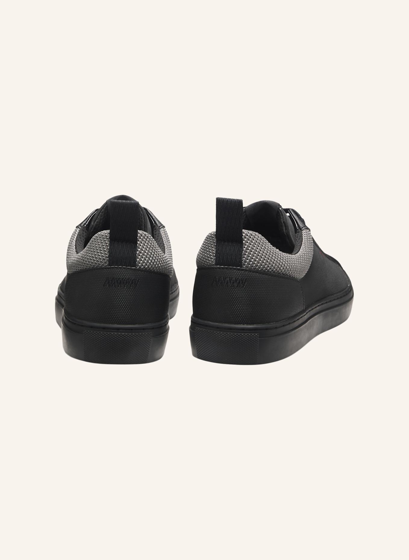 HUGO Sneaker MORRIE_TENN_NKPU: SCHWARZ