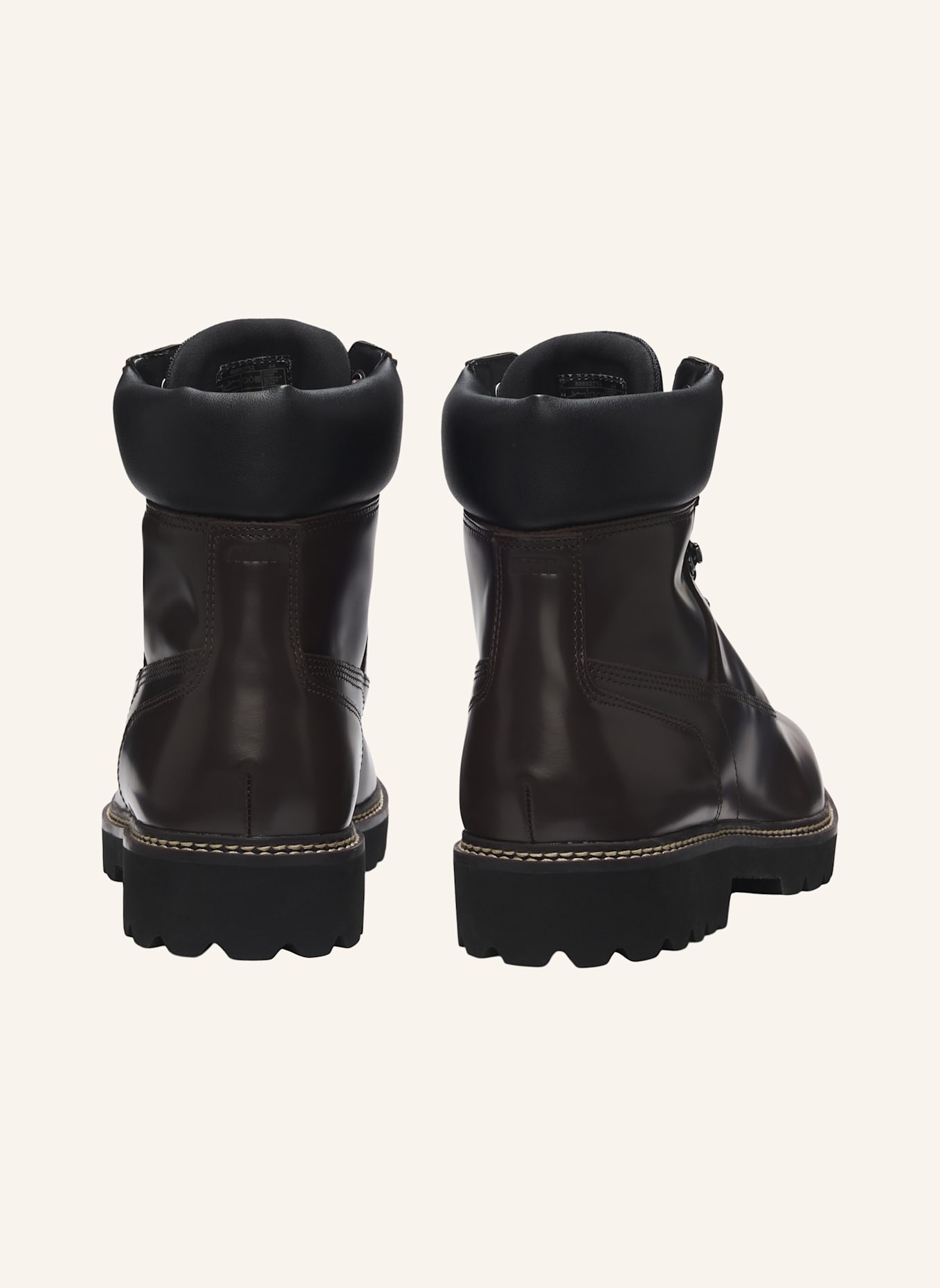 HUGO Stiefel DRAVEN_HALB_BO: DUNKELBRAUN