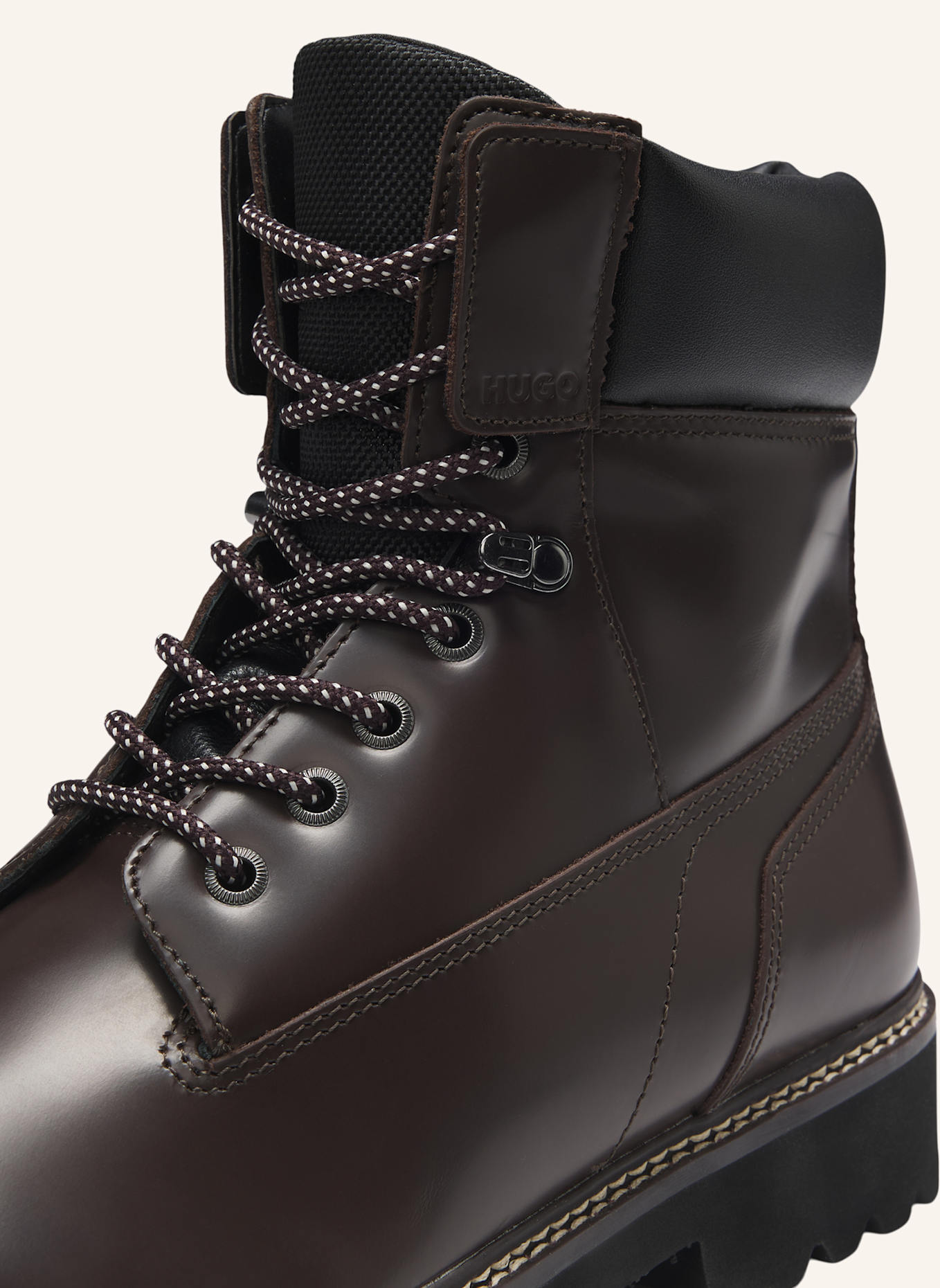 HUGO Stiefel DRAVEN_HALB_BO: DUNKELBRAUN