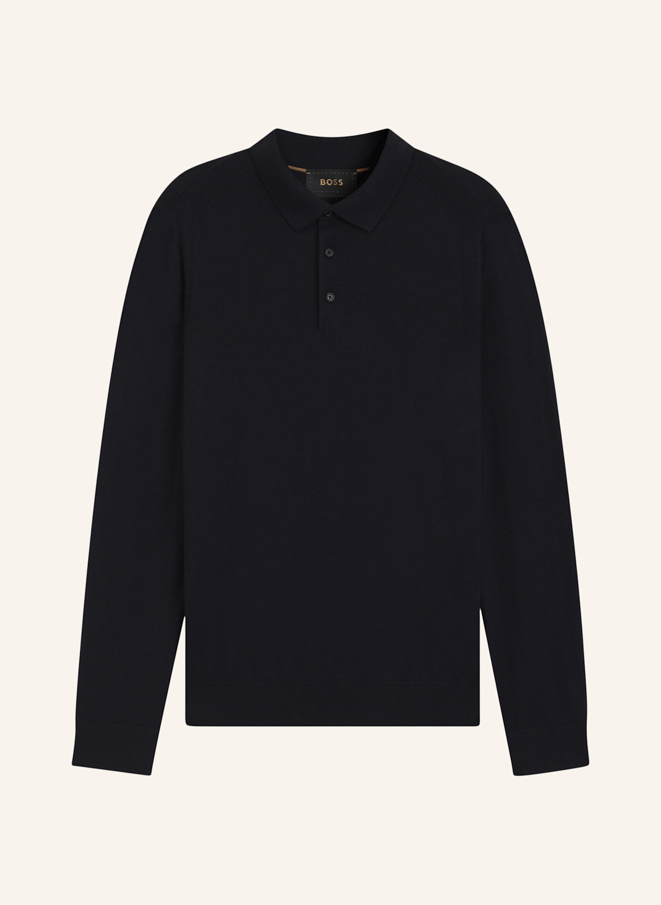 BOSS Pullover L-OVIO Regular Fit: DUNKELBLAU