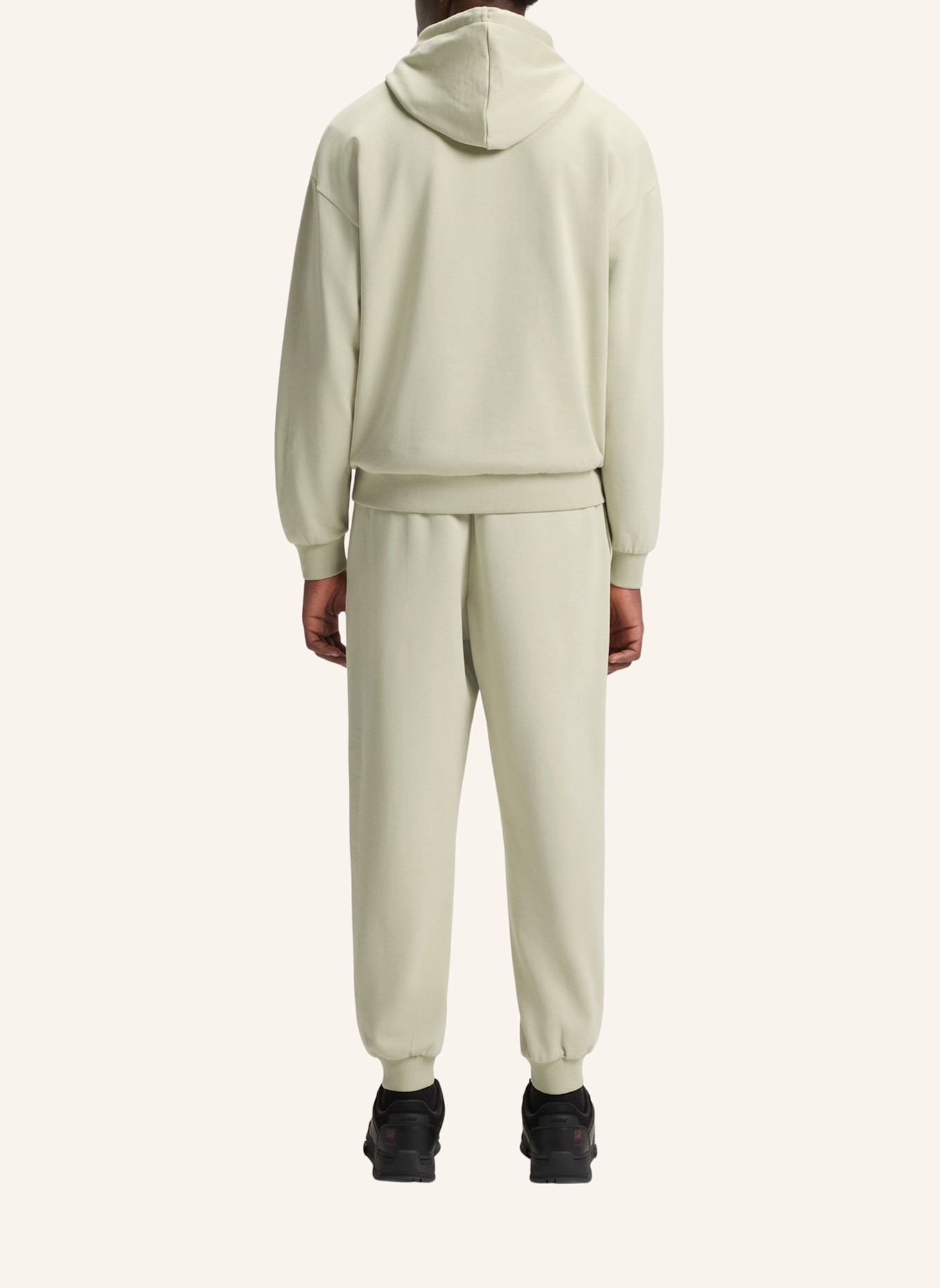 HUGO Sweatshirt DOVERLOHOOD_RB Relaxed Fit: BEIGE