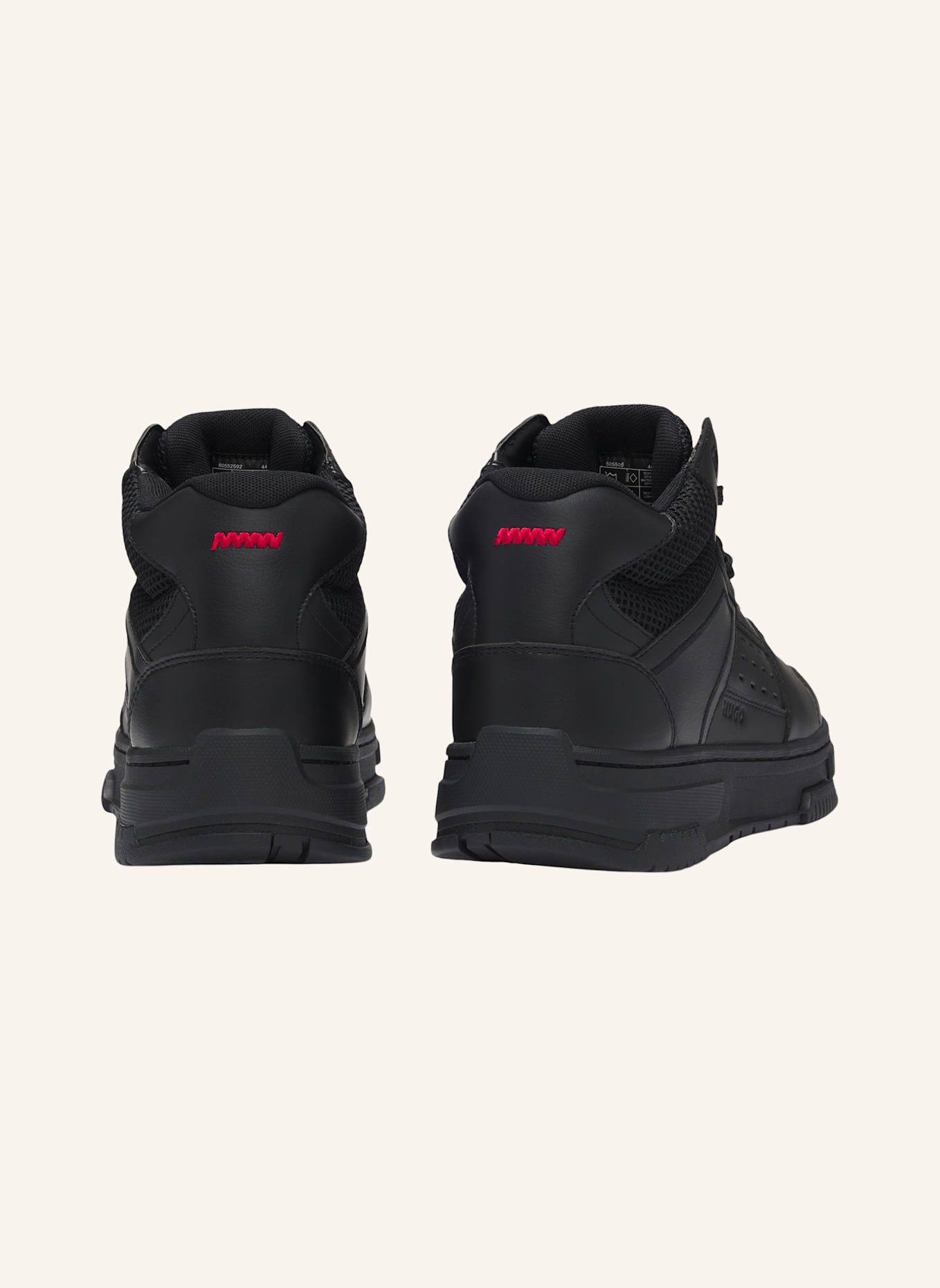 HUGO High Top YARROW_HITO_MEPU: SCHWARZ