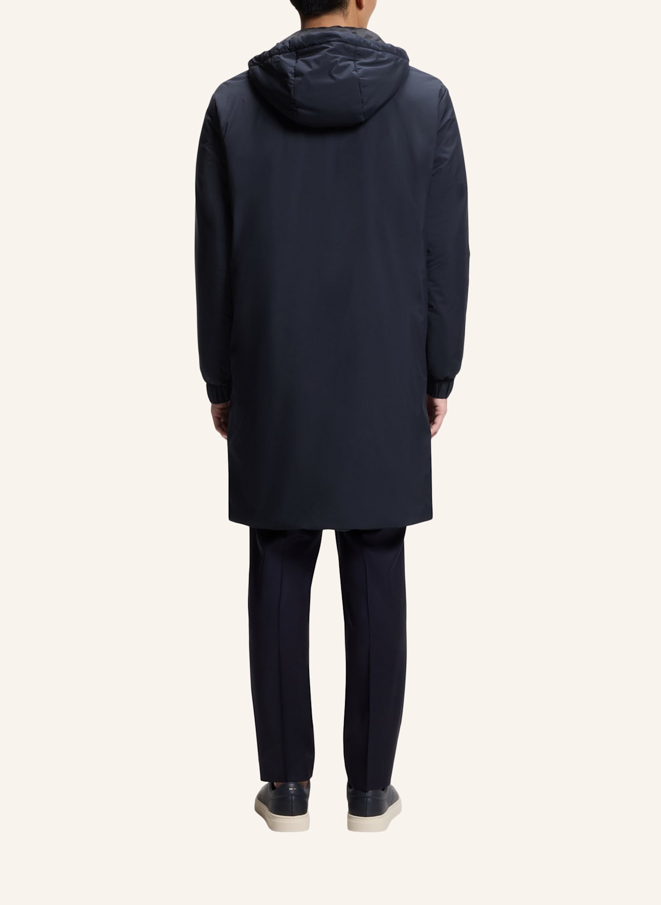 BOSS Klassischer Mantel P-JARED-HD-PAD-261F: DUNKELBLAU