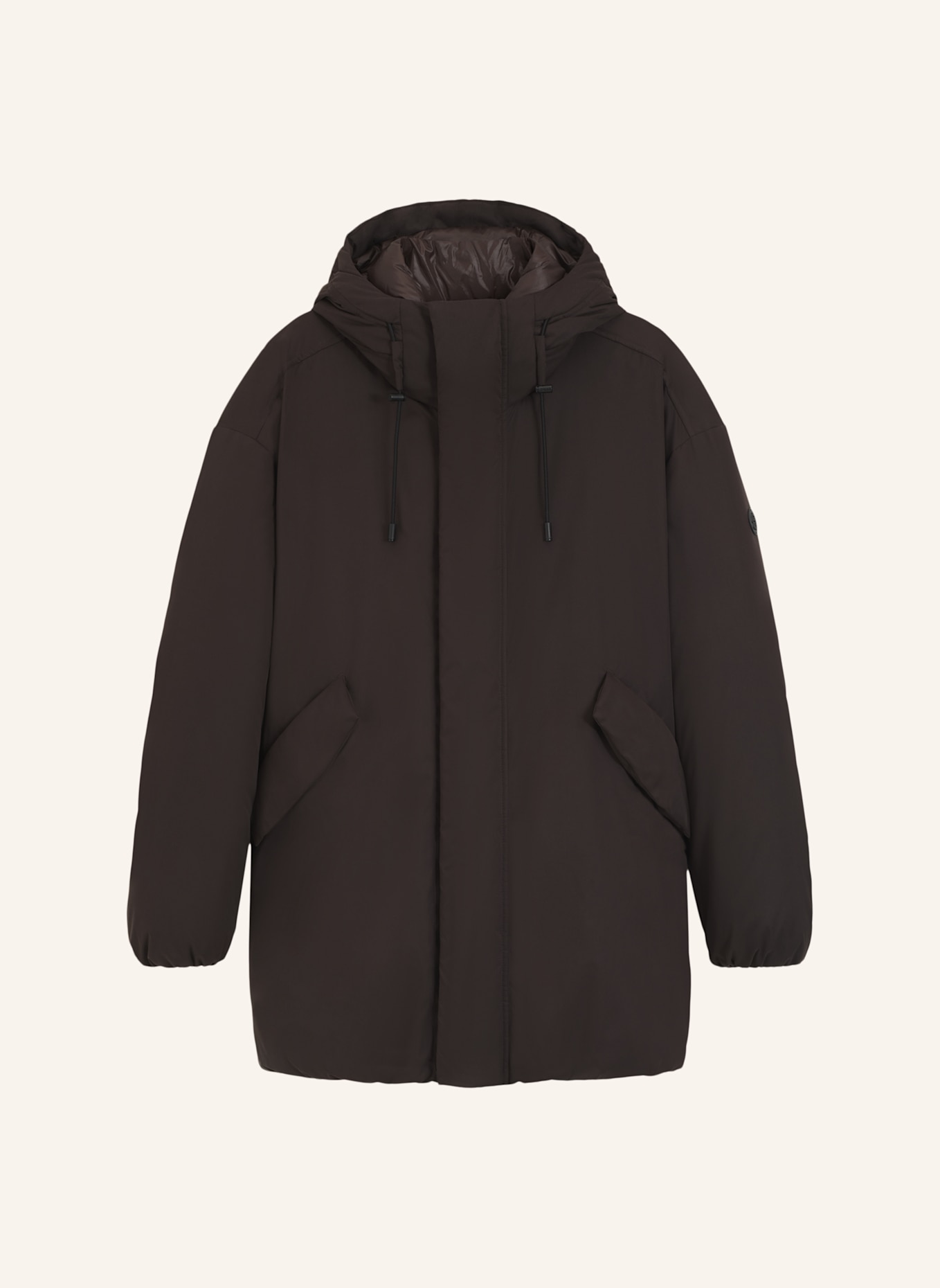 BOSS Casual Jacke C-DALARIM: DUNKELBRAUN