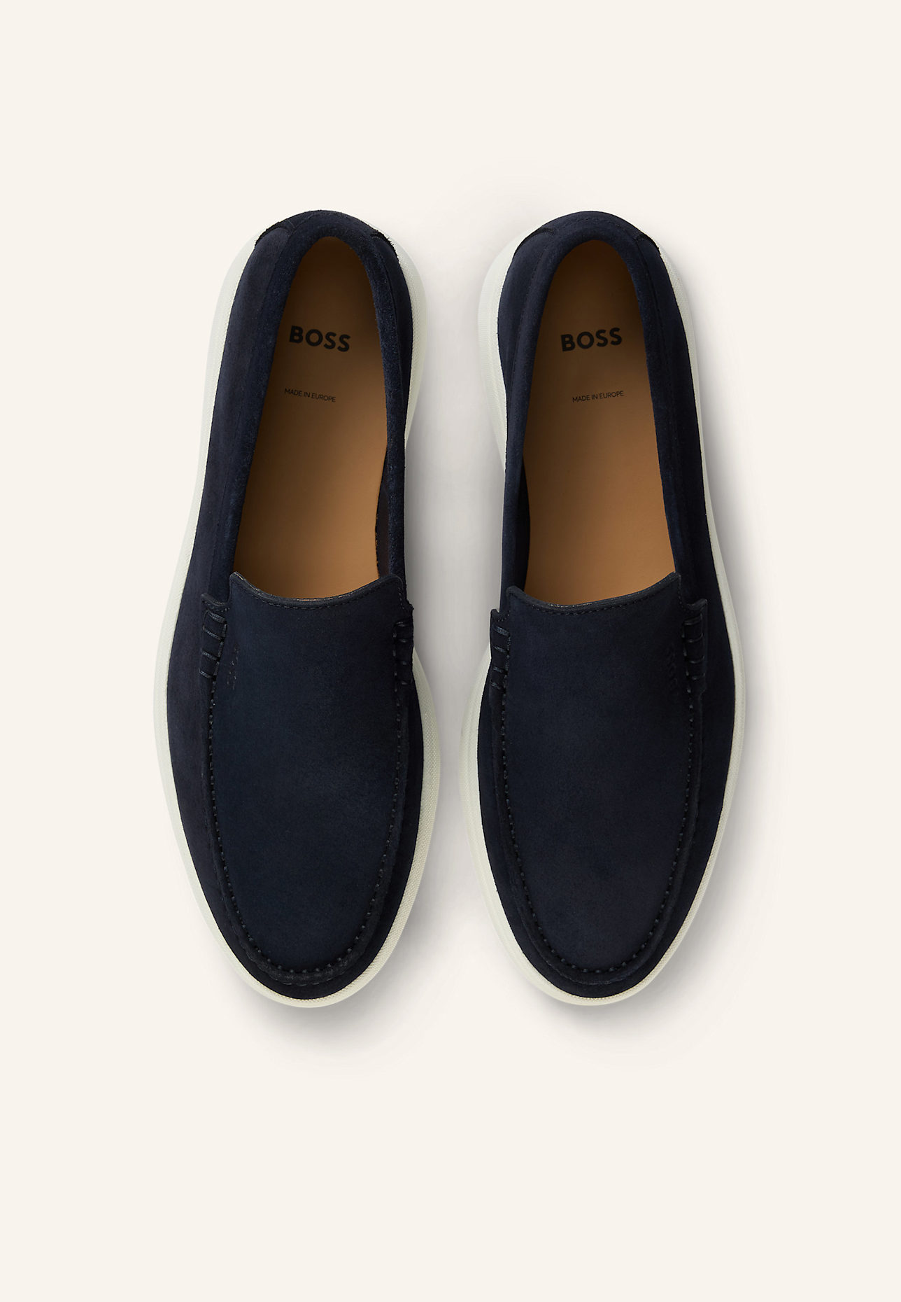 BOSS Slipper SIENNE: DUNKELBLAU