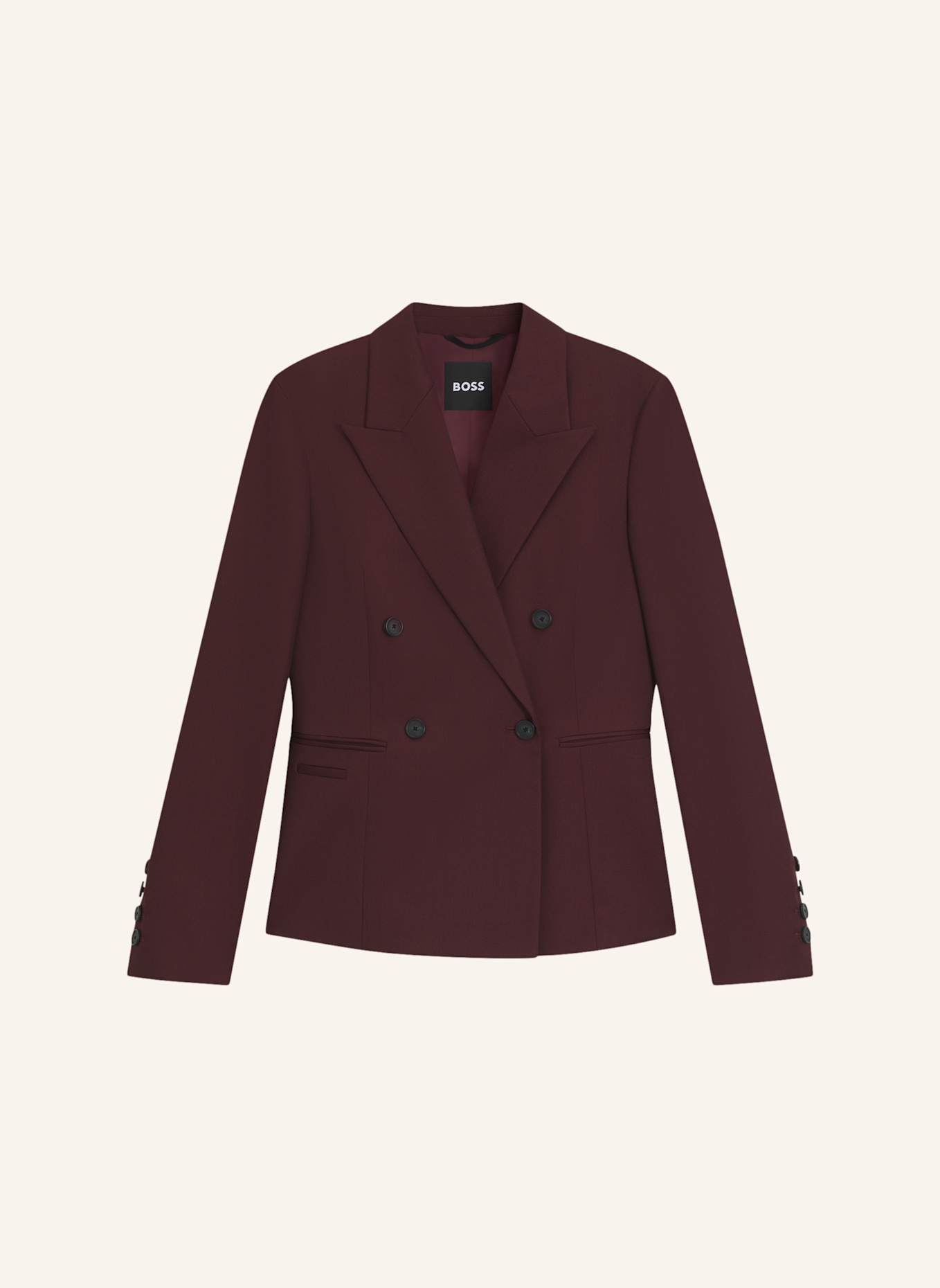 BOSS Blazer JIAMIA Slim Fit: DUNKELLILA